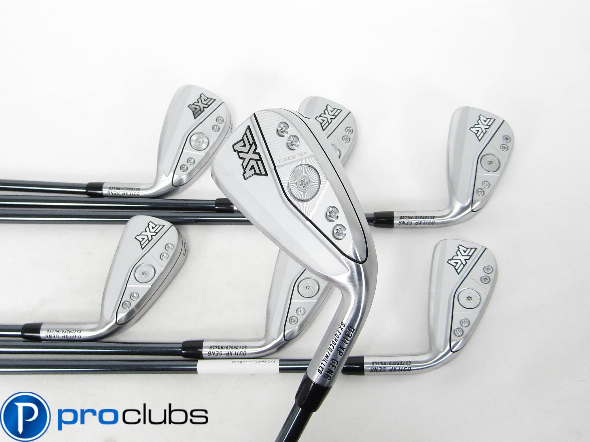 MINT! PXG GEN6 0311 XP IRONS 4-PW GRAPHITE UST RECOIL DART 75 REGULAR #457903
