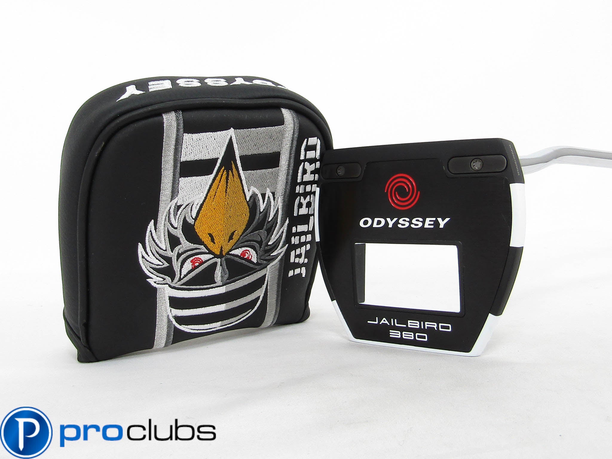 Tour Issue! ODYSSEY JAILBIRD 380 PUTTER 35" w/ HEADCOVER (TC Serial#) #447799