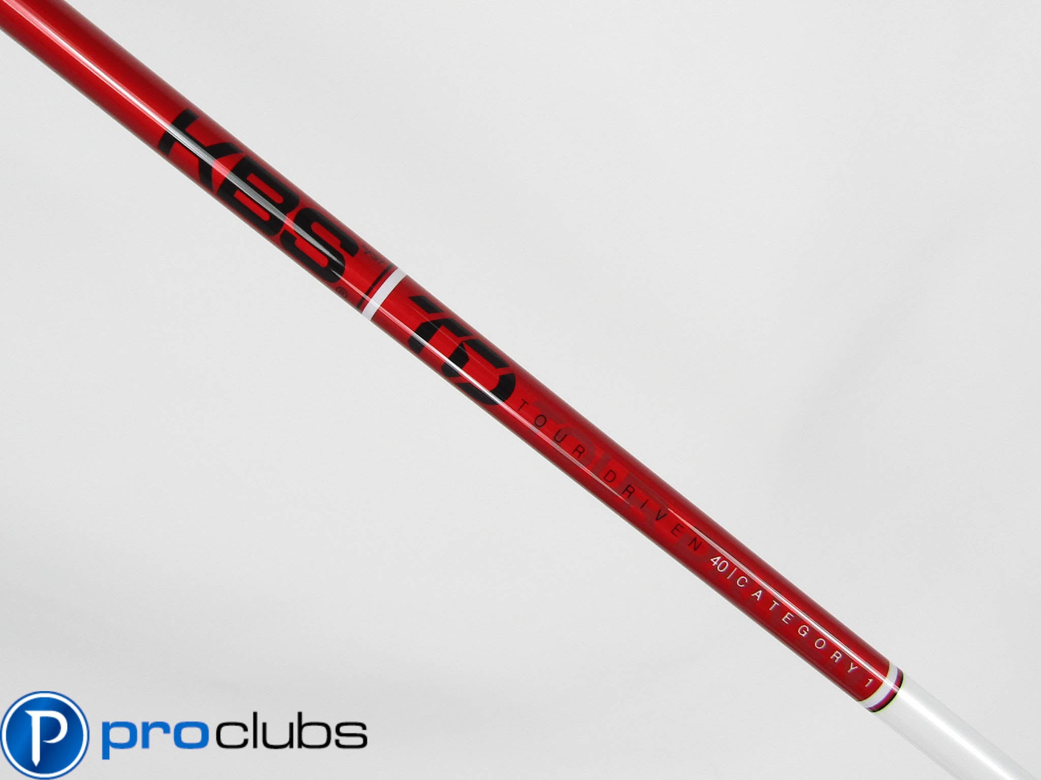 NEW KBS TD TOUR DRIVEN 40 CATEGORY 1 SENIOR FLEX DRIVER SHAFT #445771
