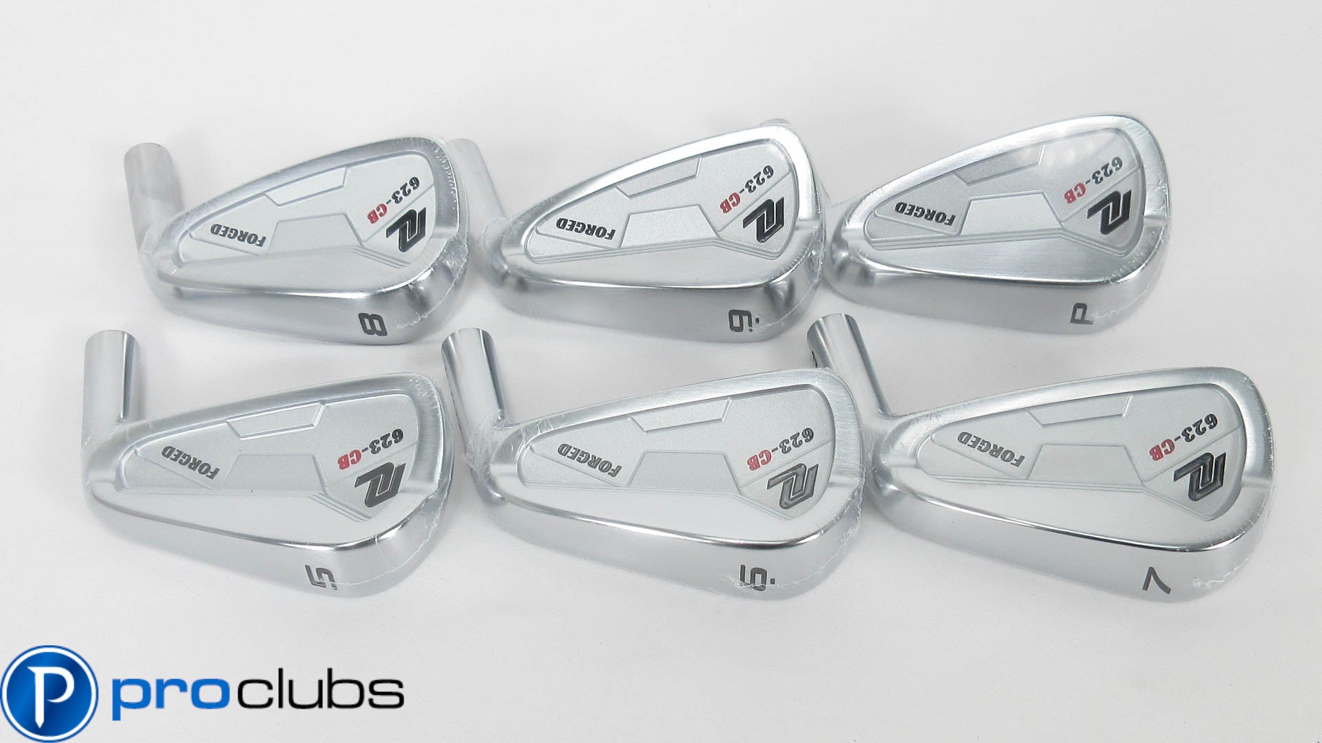 -BRAND NEW- NEW LEVEL 623 CB FORGED IRONS IRON SET 5-PW -HEADS ONLY- (406862)