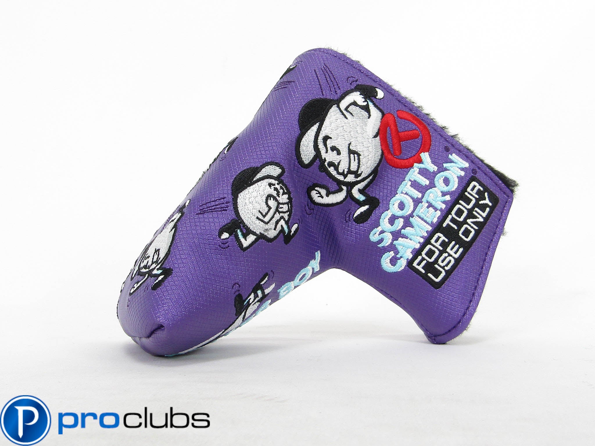 NEW SCOTTY CAMERON BALLER BOY TOUR PURPLE MID MALLET PUTTER HEADCOVER 452007