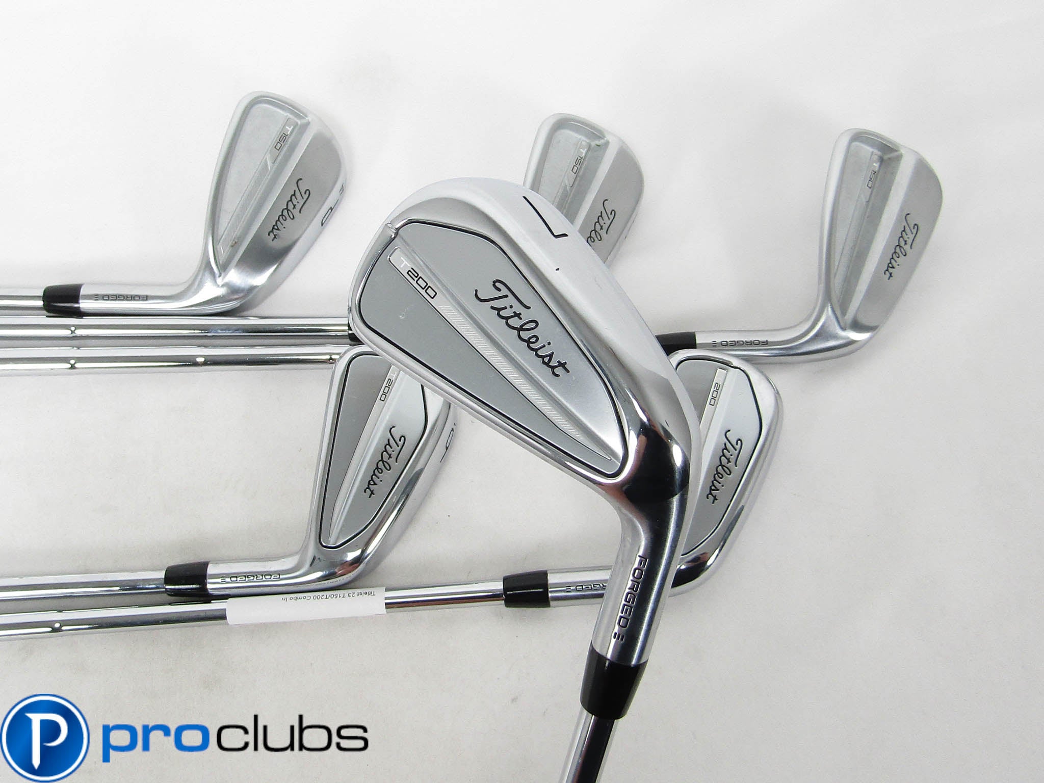 TITLEIST '2023 T200 / T150 COMBO IRONS 5-PW STEEL DYNAMIC GOLD MID 100 STIFF