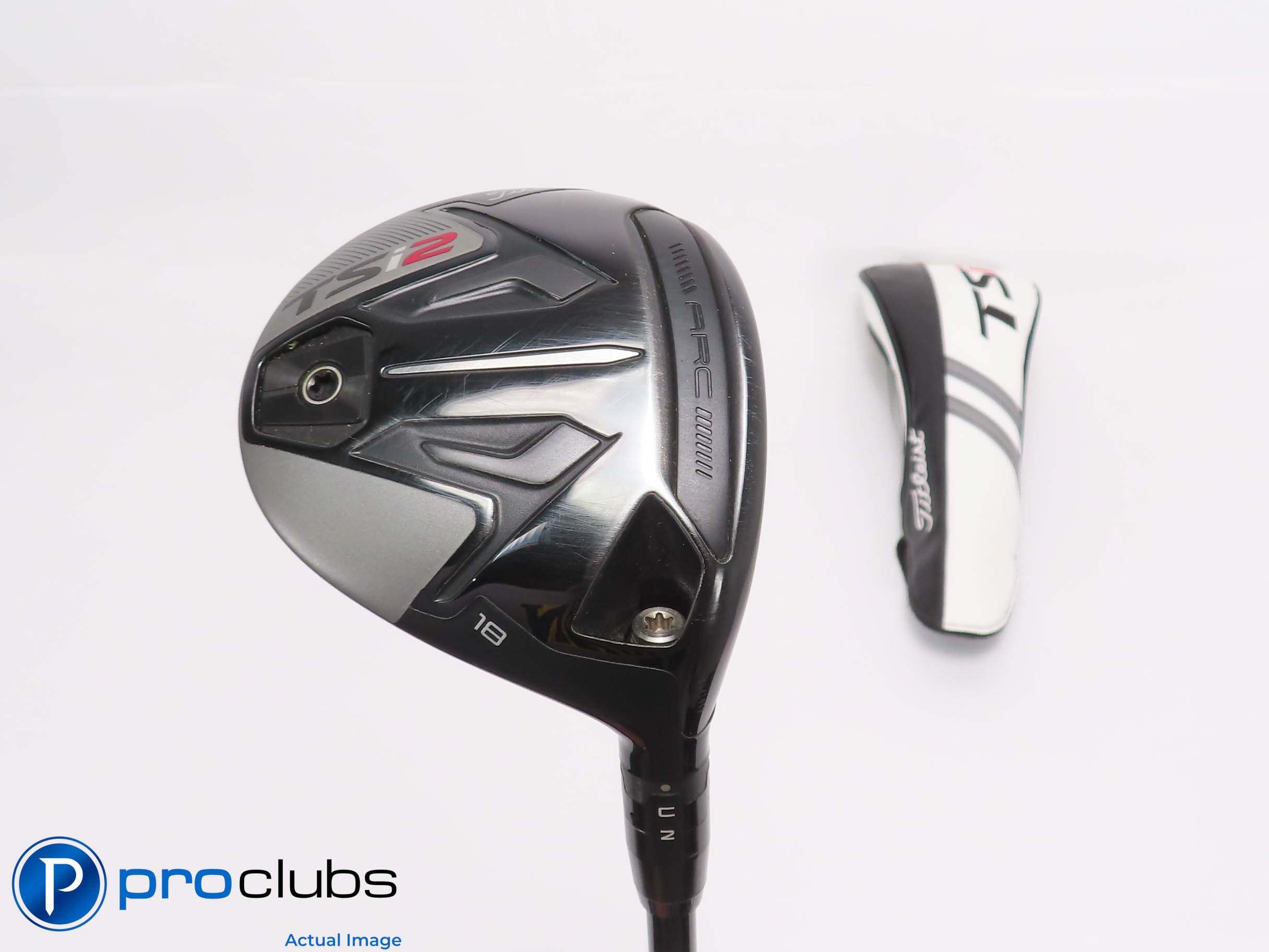 Nice Titleist TSi2 18* 5 WOOD w/Cover - HZRDUS RDX Red 60g 6.0 Stiff F