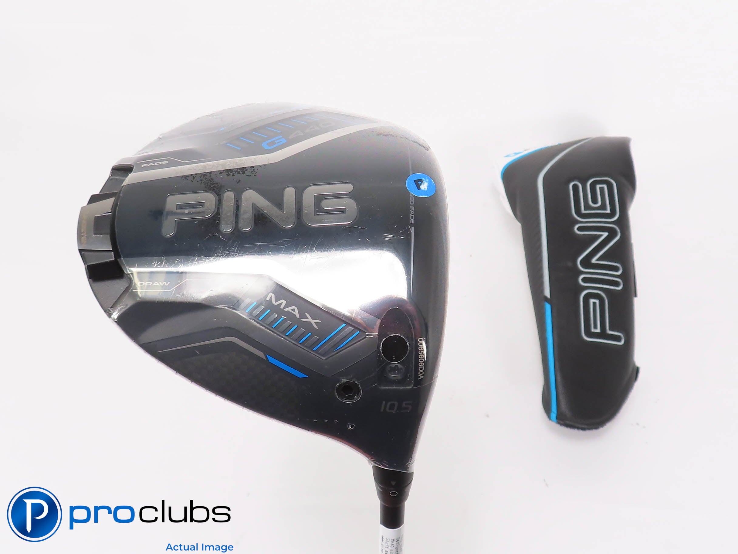 PING G440 MAX 10.5° ALTA J CB BLUE S NEW Ping G440 MAX 10.5* DRIVER w/Cover - Ping Alta CB 50 Regular Flex