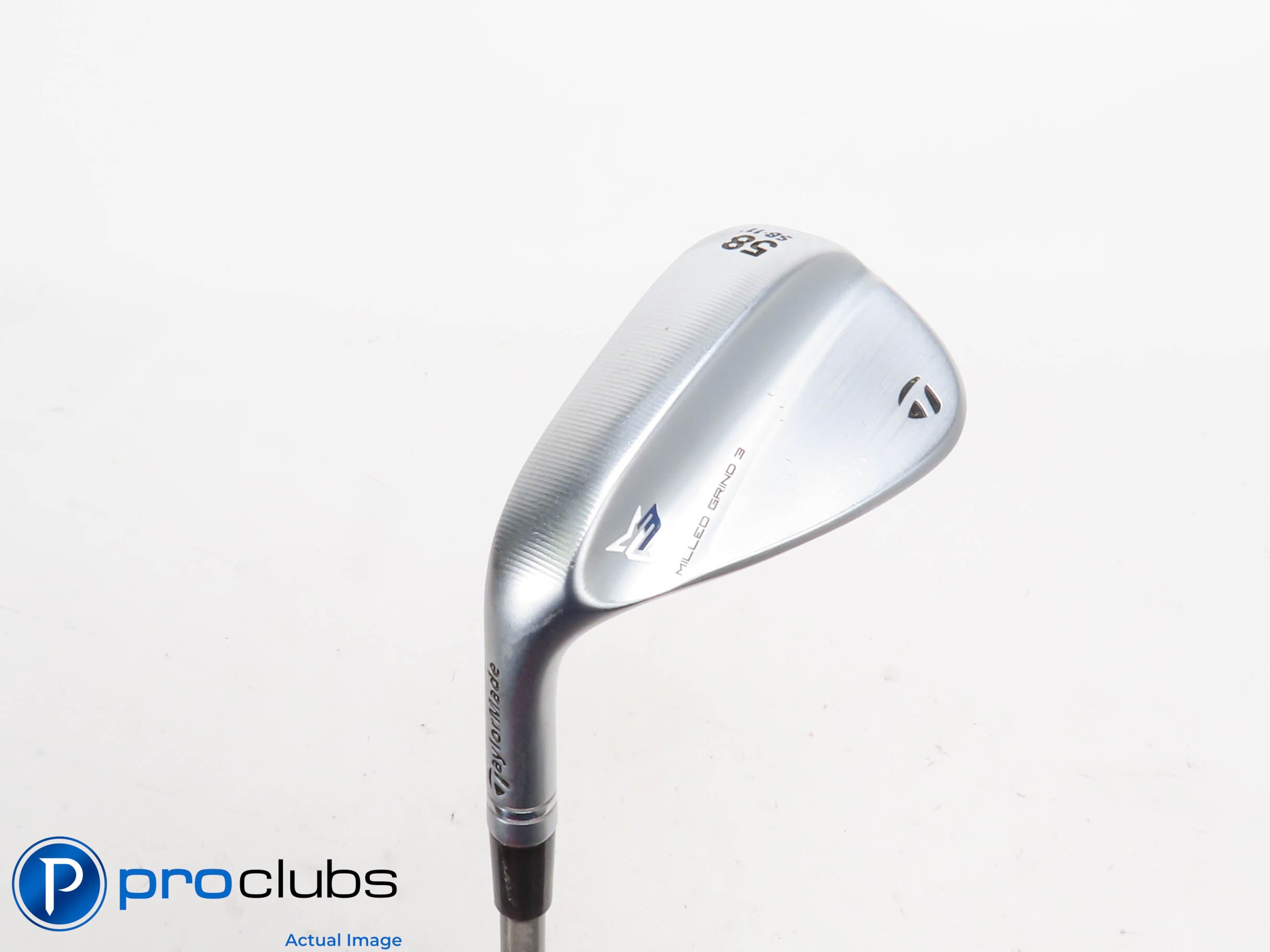 Left Handed TaylorMade Milled Grind 3 MG3 (SB 11*) 58* Wedge Aerotech 95 Stiff