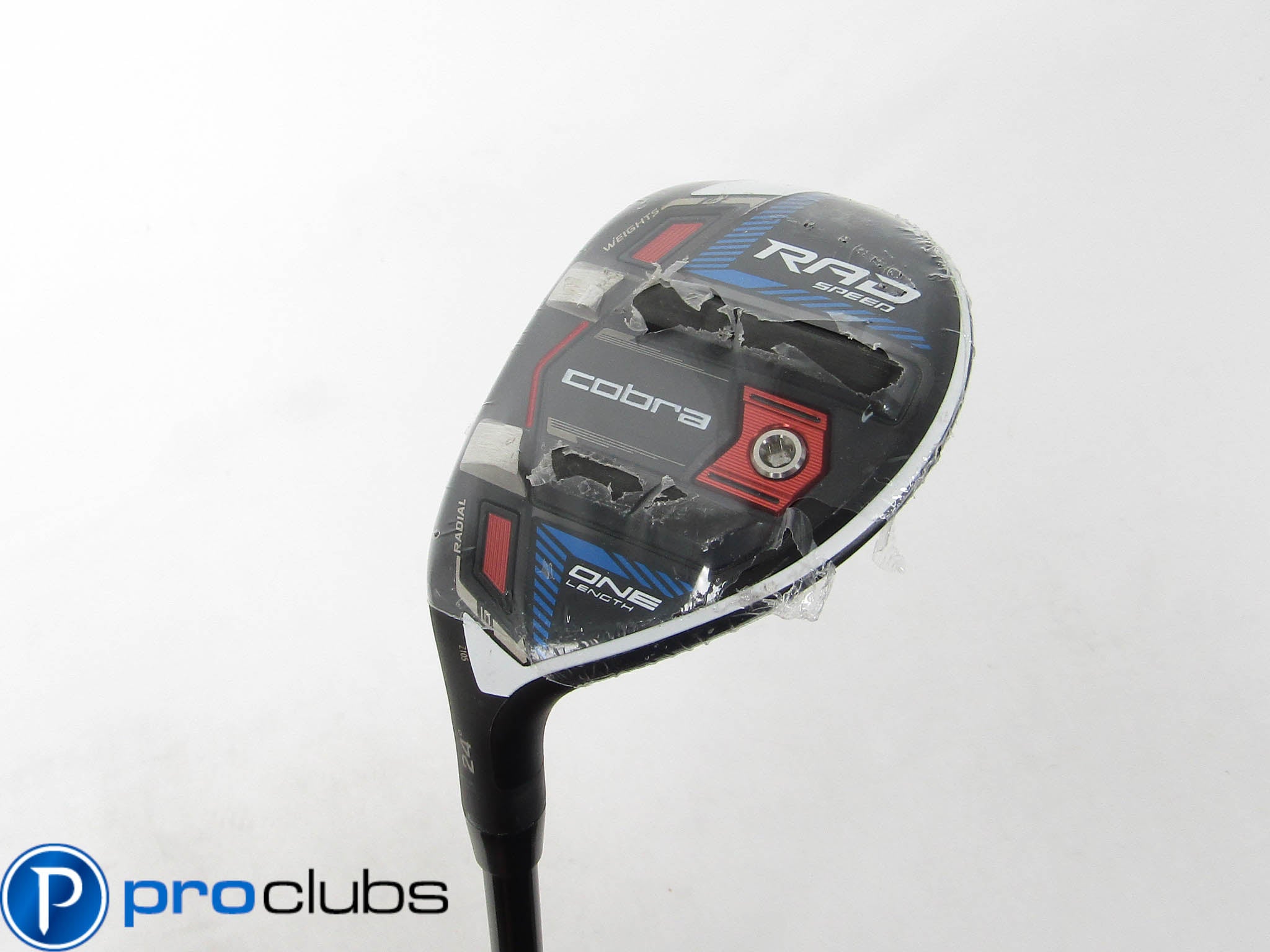 NEW Left Handed COBRA KING RAD SPEED ONE LENGTH 24* #5 HYBRID REGULAR #458816