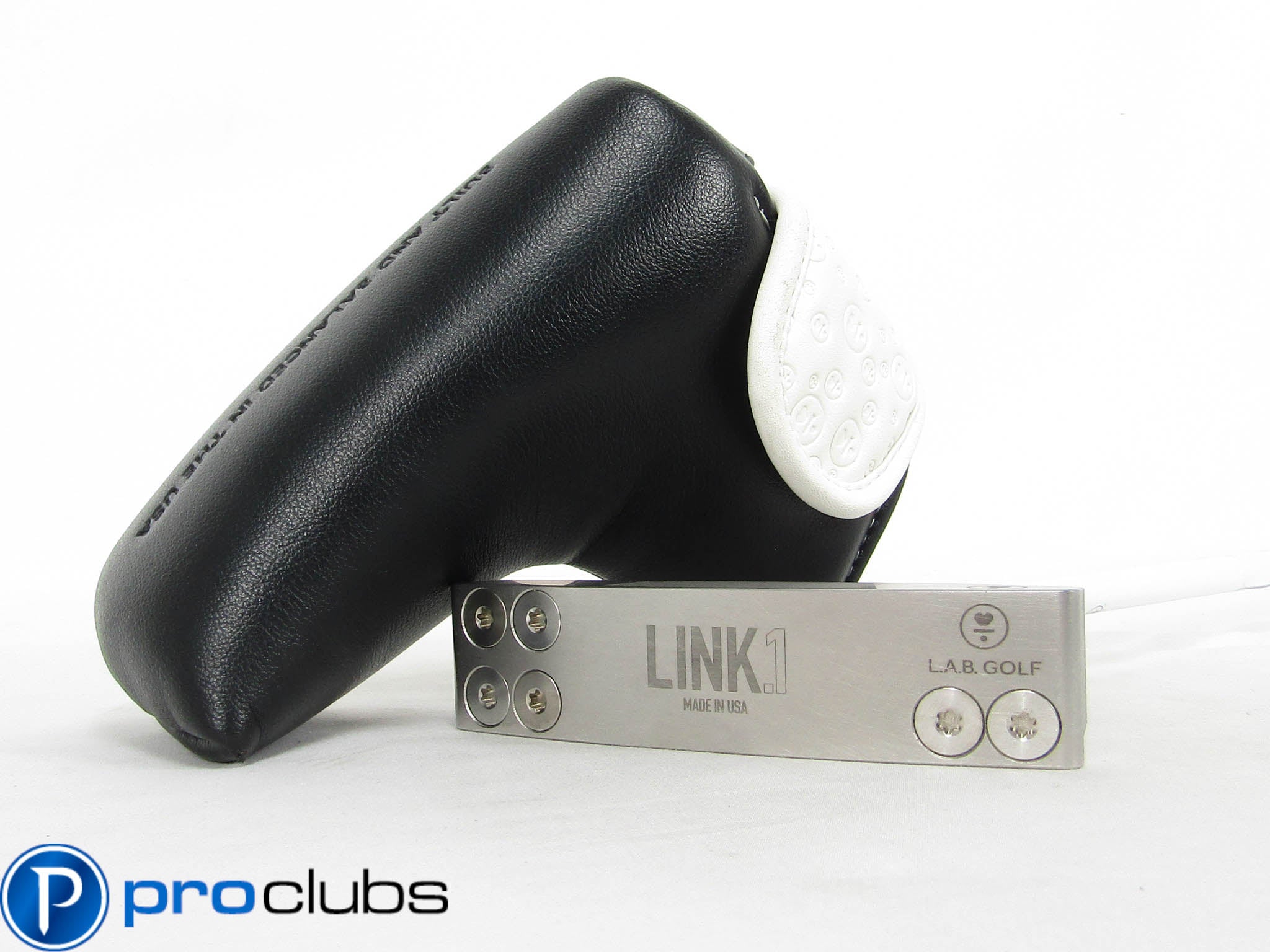 LAB GOLF LINK.1 (68* LIE) PUTTER 35" ACCRA WHITE SHAFT w/ HEADCOVER #451717