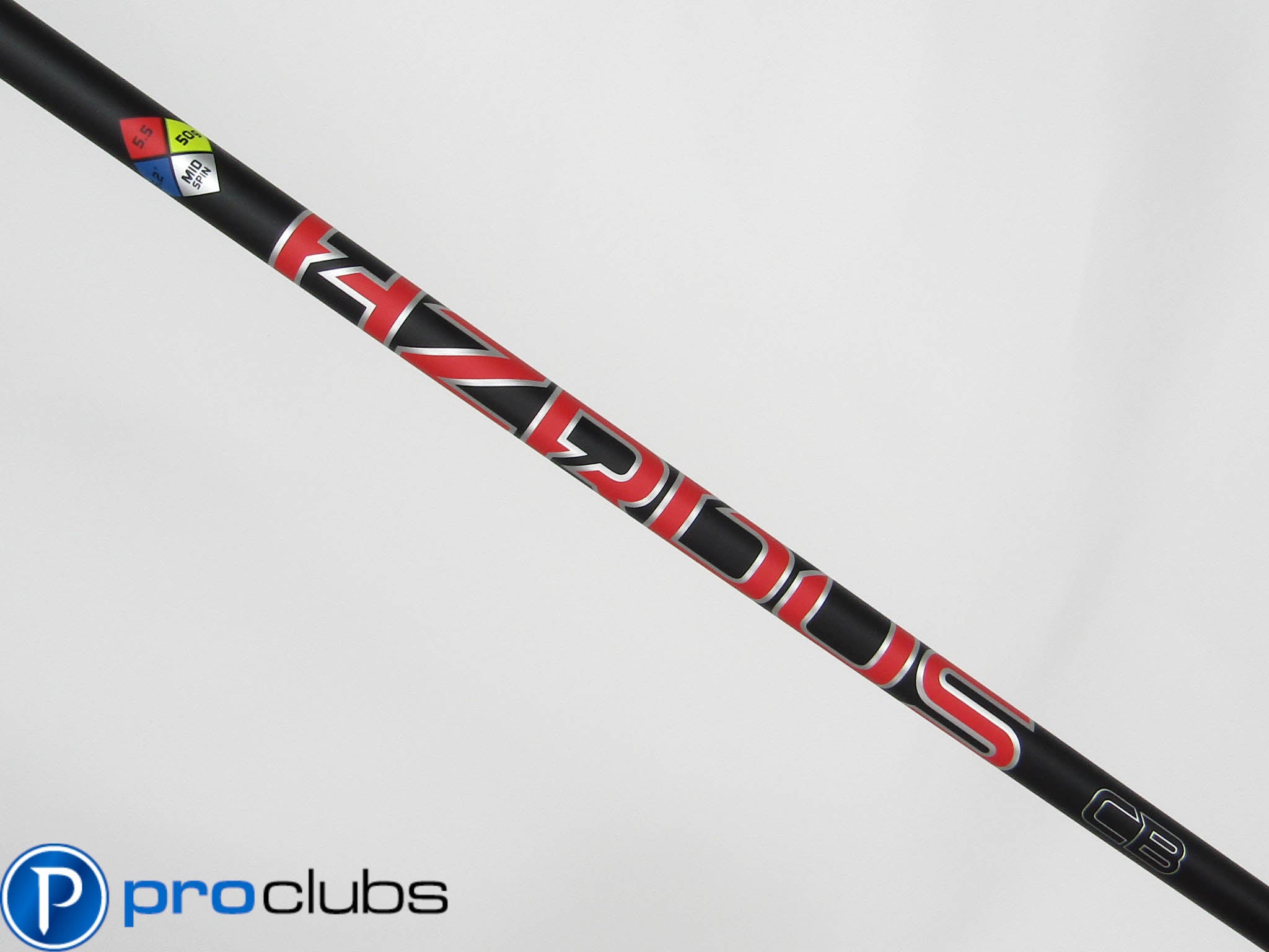 NEW PROJECT X HZRDUS CB COUNTER BALANCED 50 5.5 REGULAR FLEX SHAFT w/TaylorMade