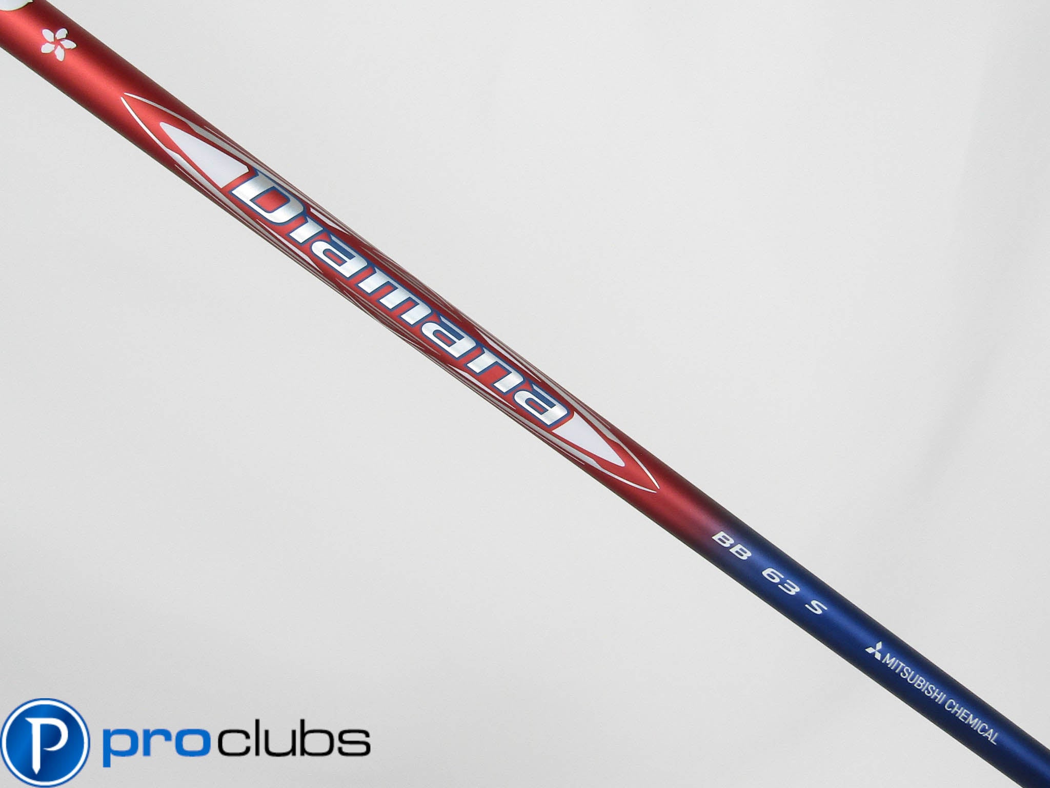 -US OPEN- NEW MITSUBISHI DIAMANA BB 63 STIFF FLEX DRIVER SHAFT #453231