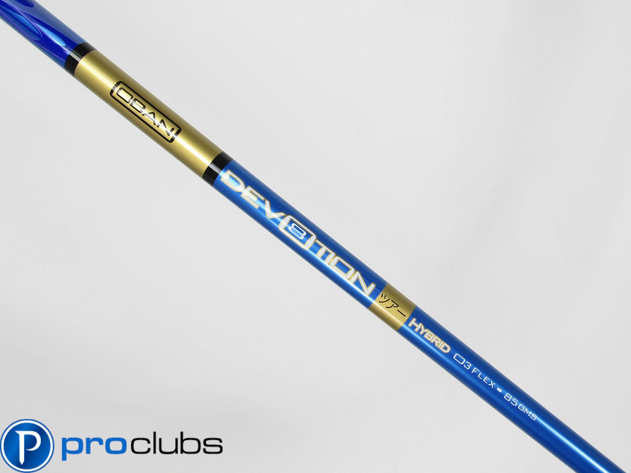 NEW OBAN DEVOTION 85 03 REGULAR FLEX HYBRID SHAFT #445750