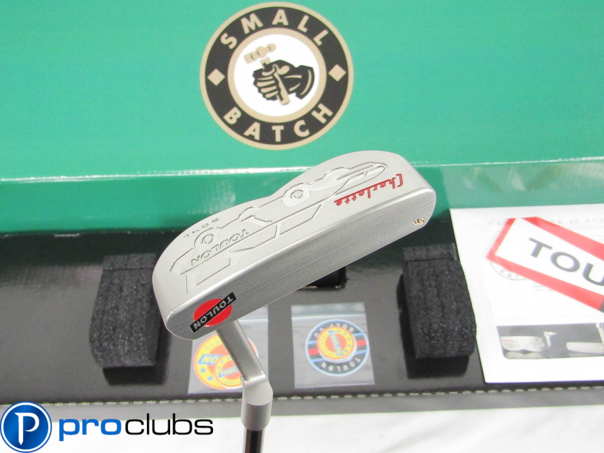 NEW TOULON SMALL BATCH CHARLOTTE CUSTOM LIMITED RUN PUTTER 35" w/ORIGINAL BOX