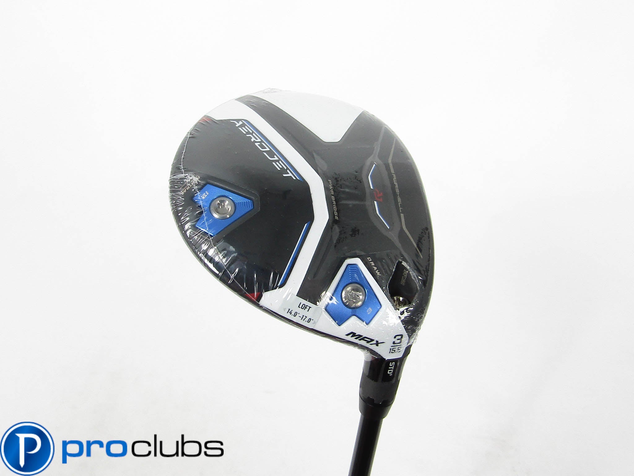 NEW Cobra AEROJET MAX 15.5* 3 WOOD - Kai'li Blue 60R Regular Flex 449804