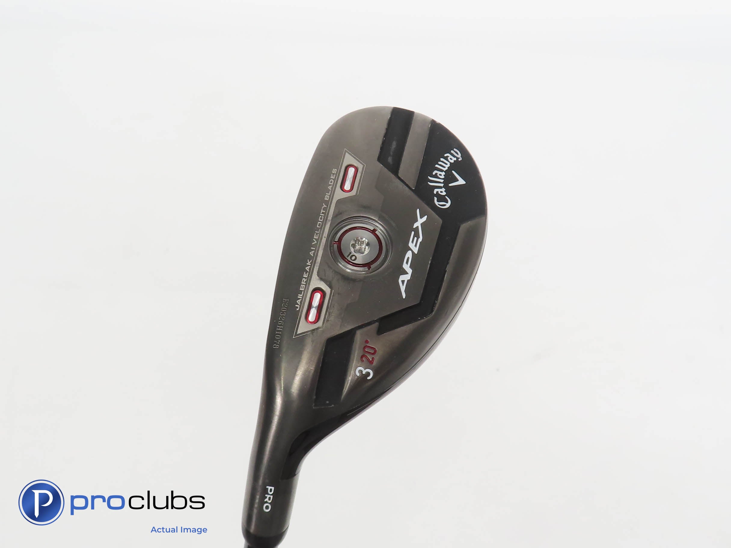 Left Handed Callaway 2021 Apex Pro 20* 3 Hybrid - Tensei White 70g Stiff 377647