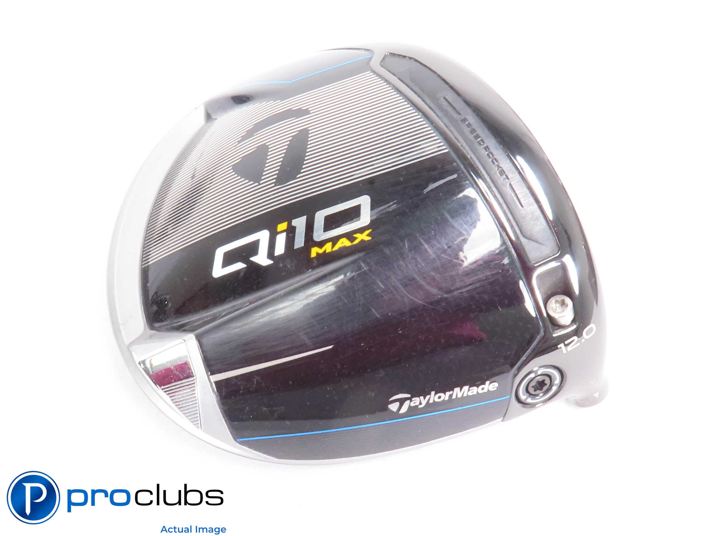 Excellent! TaylorMade Qi10 MAX 12* Driver - Head Only - R/H - 427825
