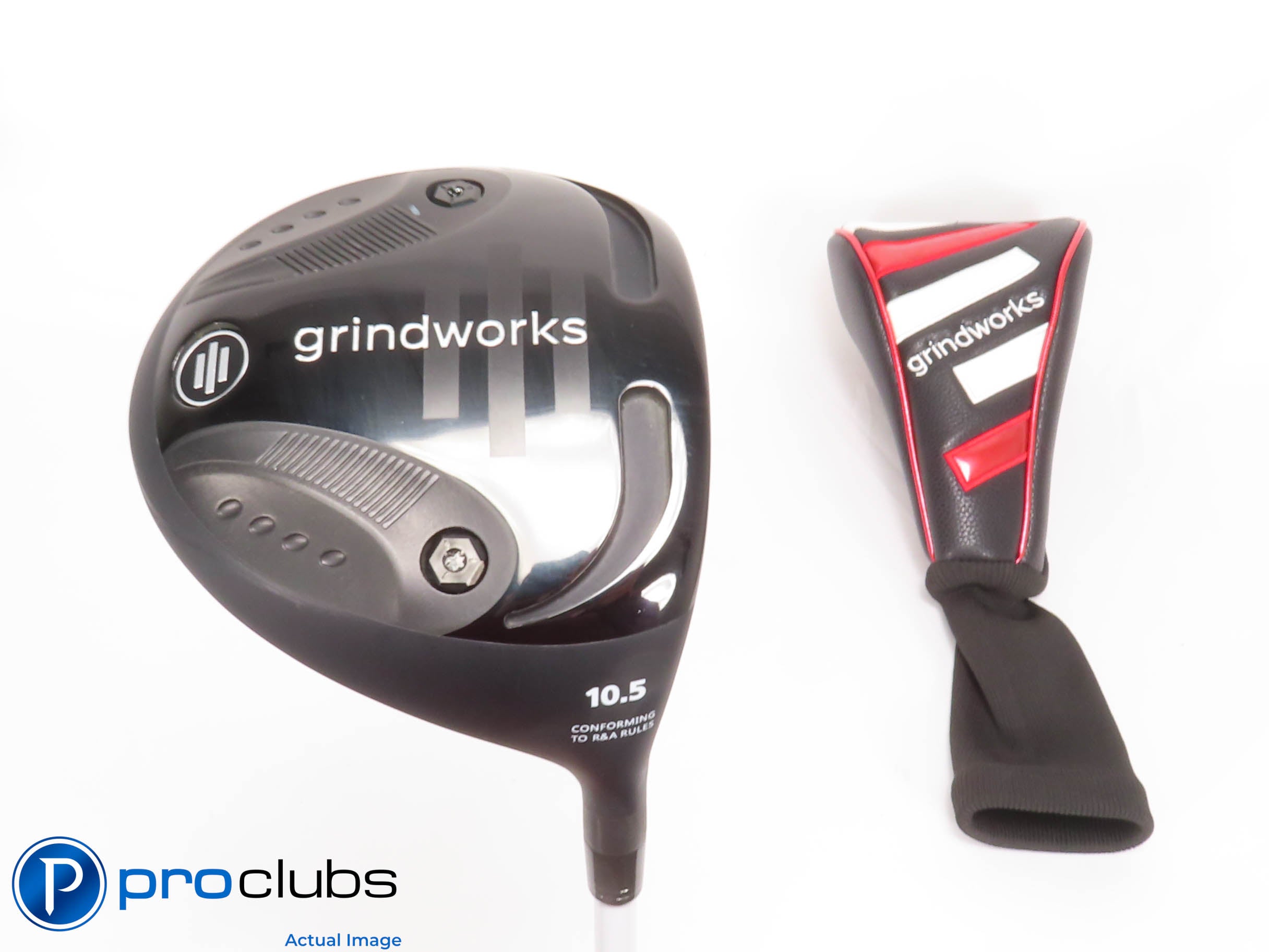 Grindworks 10.5* Driver w/Cover - Mobius Design Tuning Senior Flex - 427540