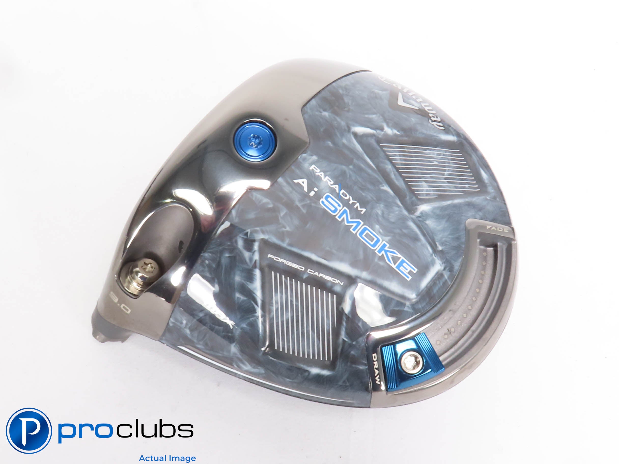 Left Handed Callaway Paradym Ai Smoke MAX 9* Driver - Head Only - L/H - 428157