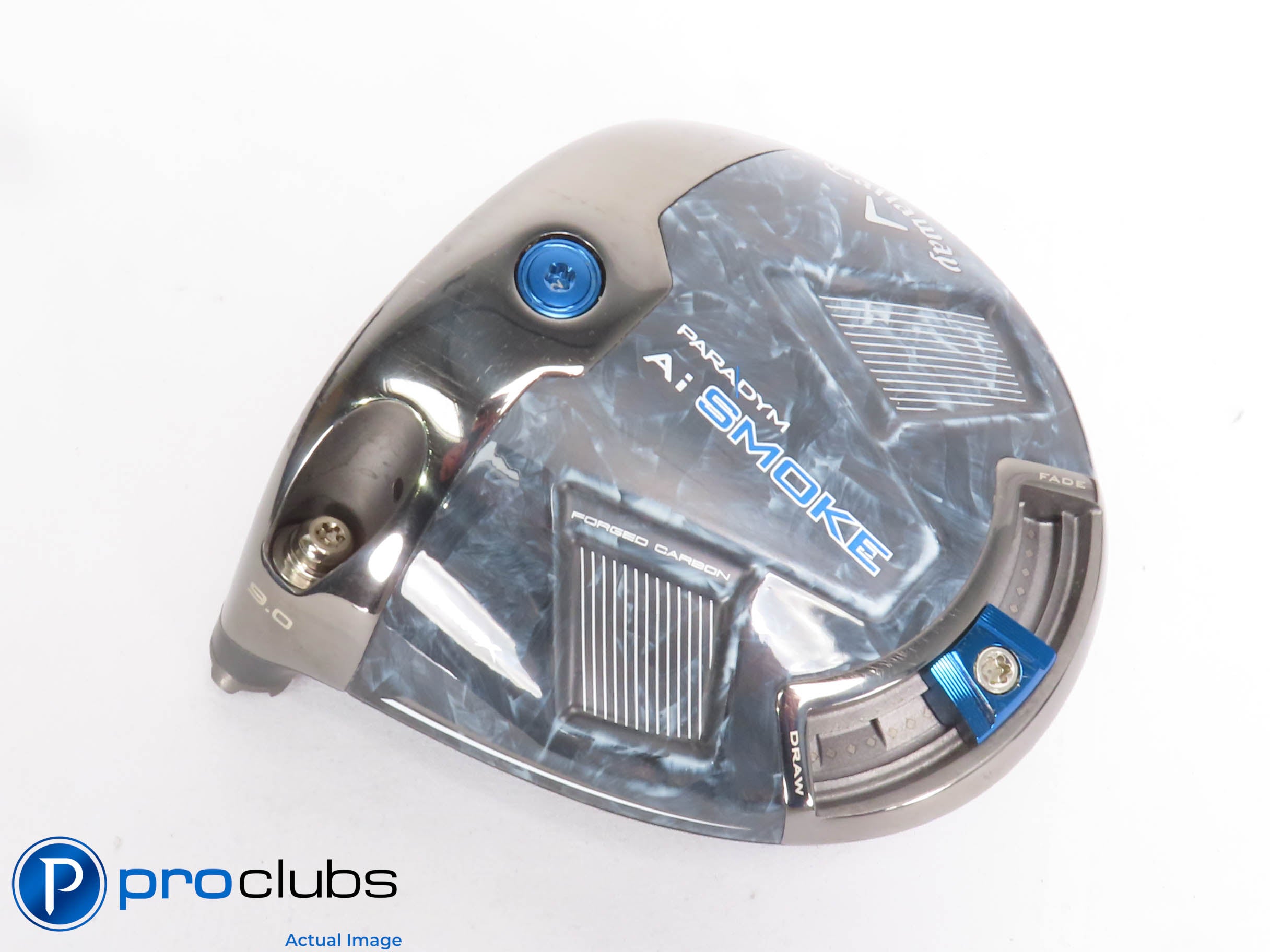 Left Handed Callaway Paradym Ai Smoke MAX 9* Driver - Head Only - L/H - 428089