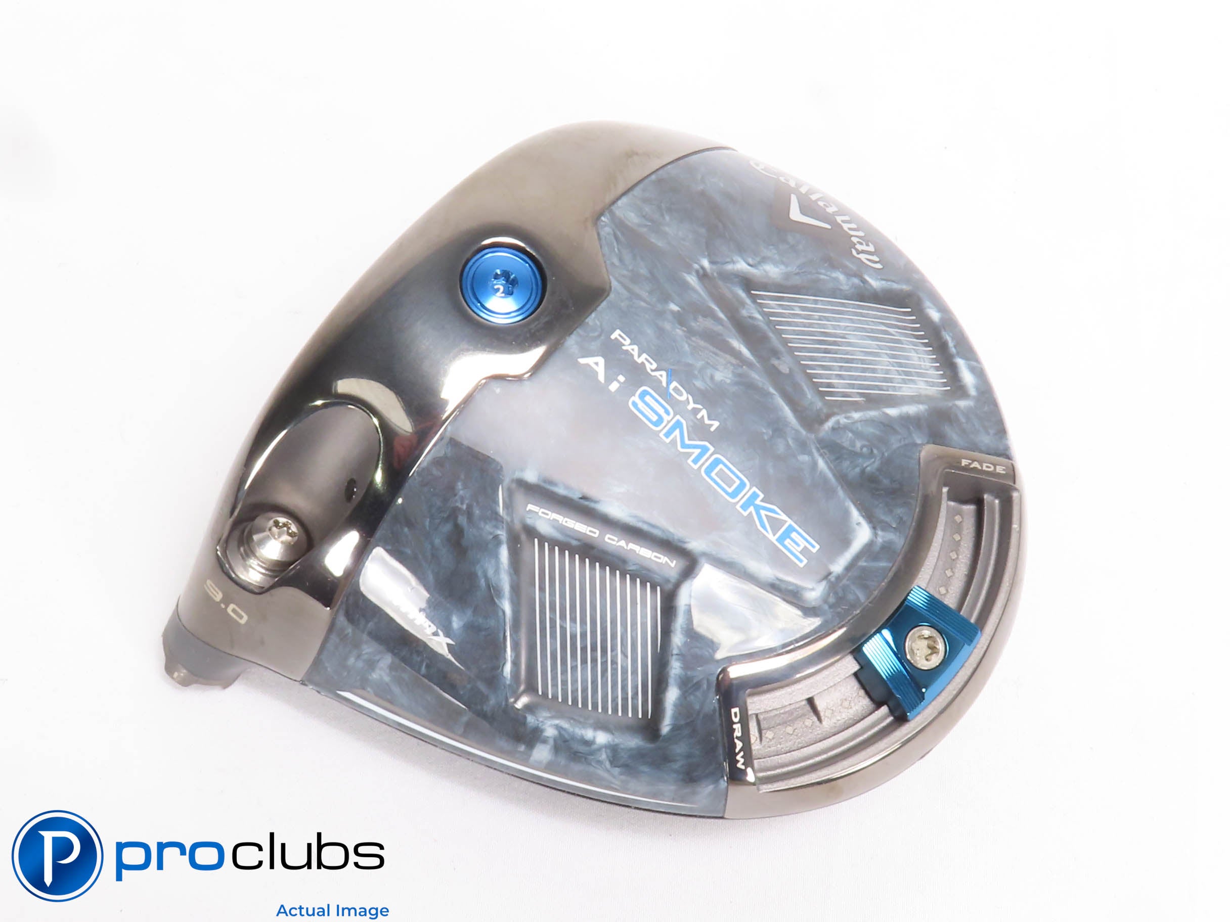 Left Handed Callaway Paradym Ai Smoke MAX 9* Driver - Head Only - L/H - 428555
