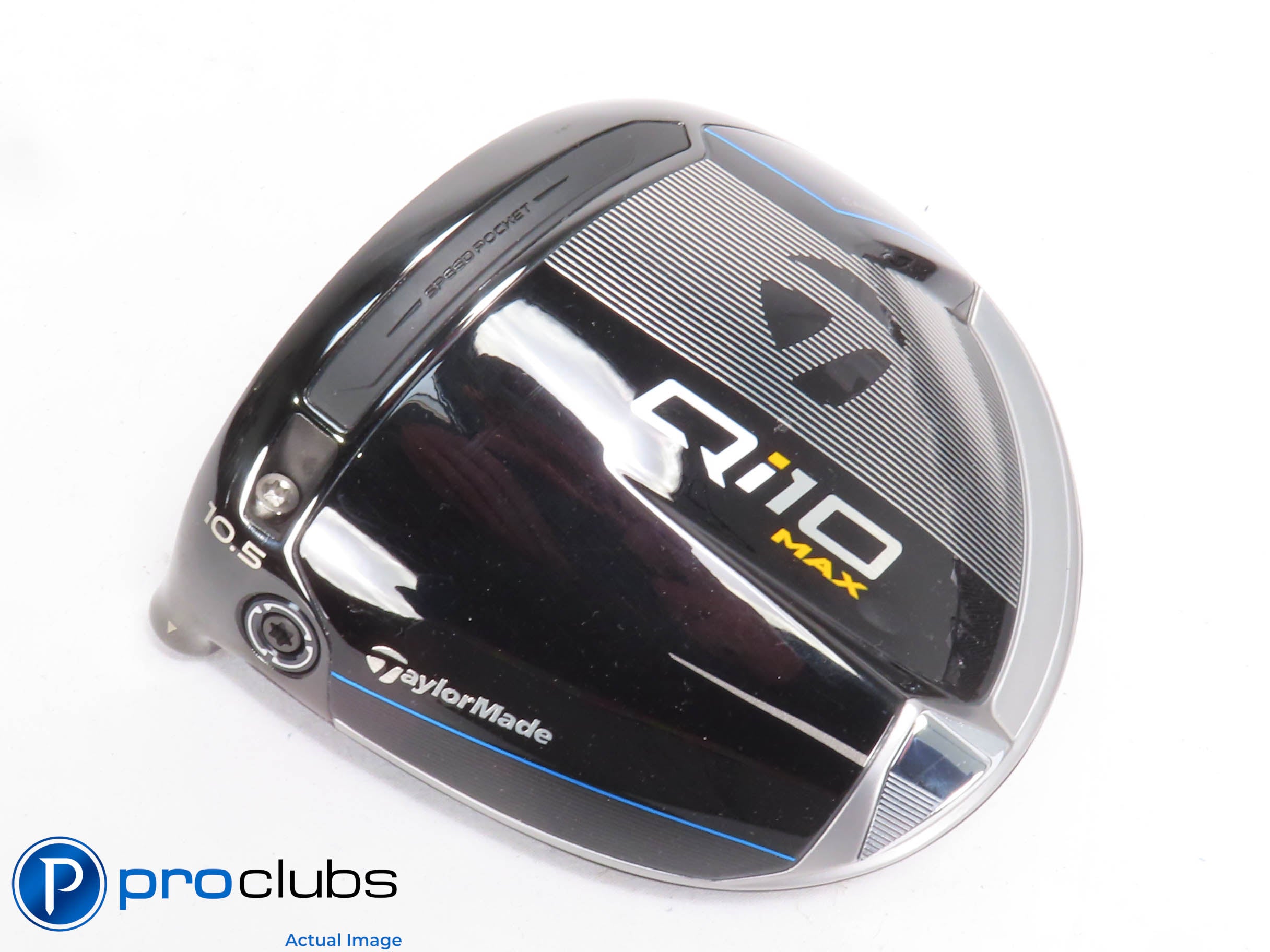 Excellent! Left Handed TaylorMade Qi10 MAX 10.5* Driver -Head Only - L/H #428138