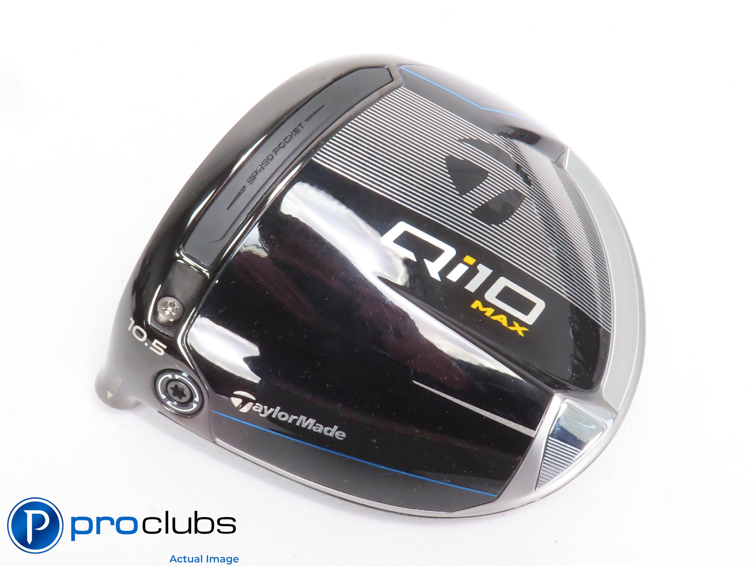 Excellent! Left Handed TaylorMade Qi10 MAX 10.5* Driver -Head Only - L/H #428142