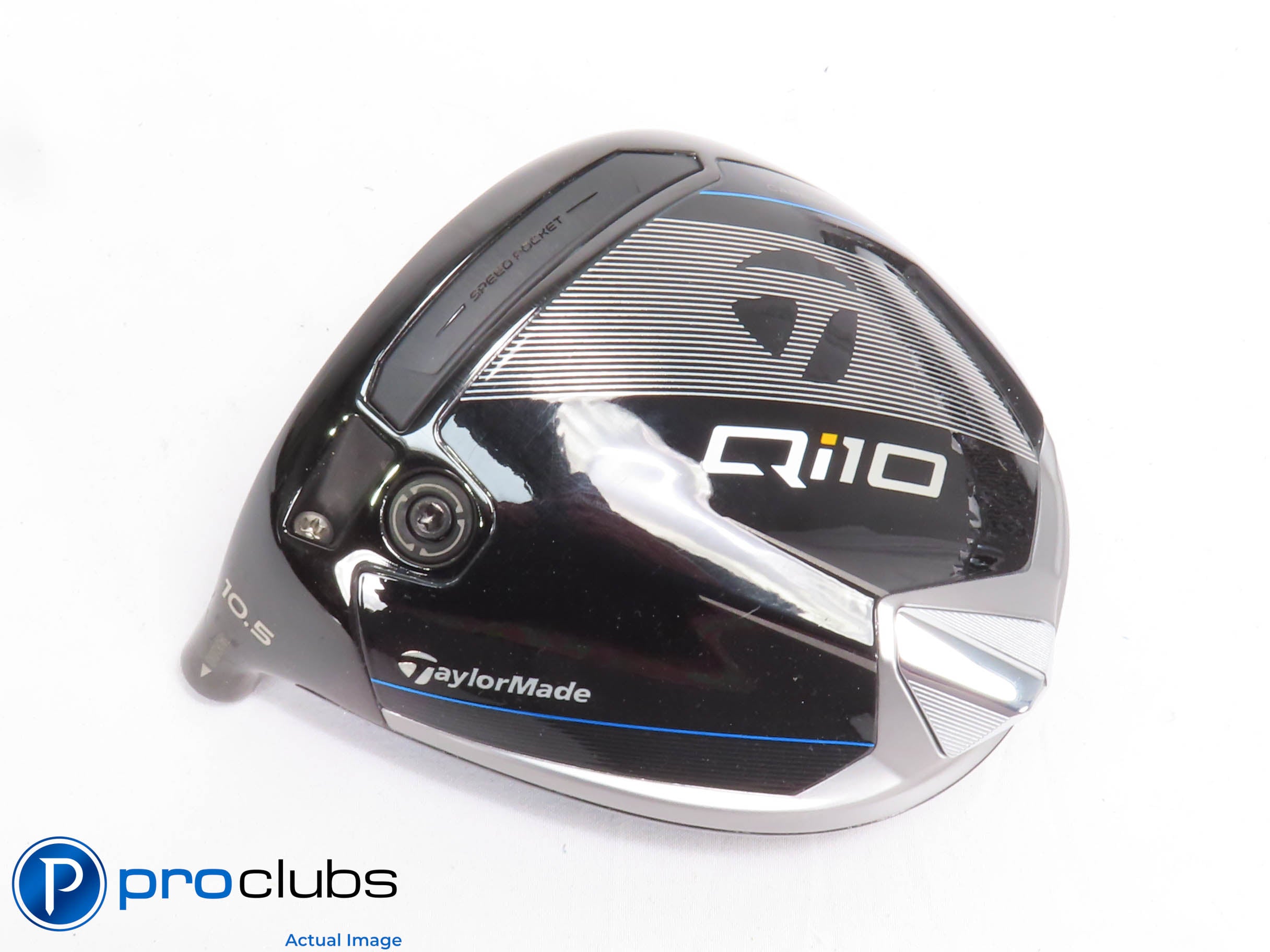 Excellent! Left Handed TaylorMade Qi10 10.5* Driver - Head Only - L/H - 428129