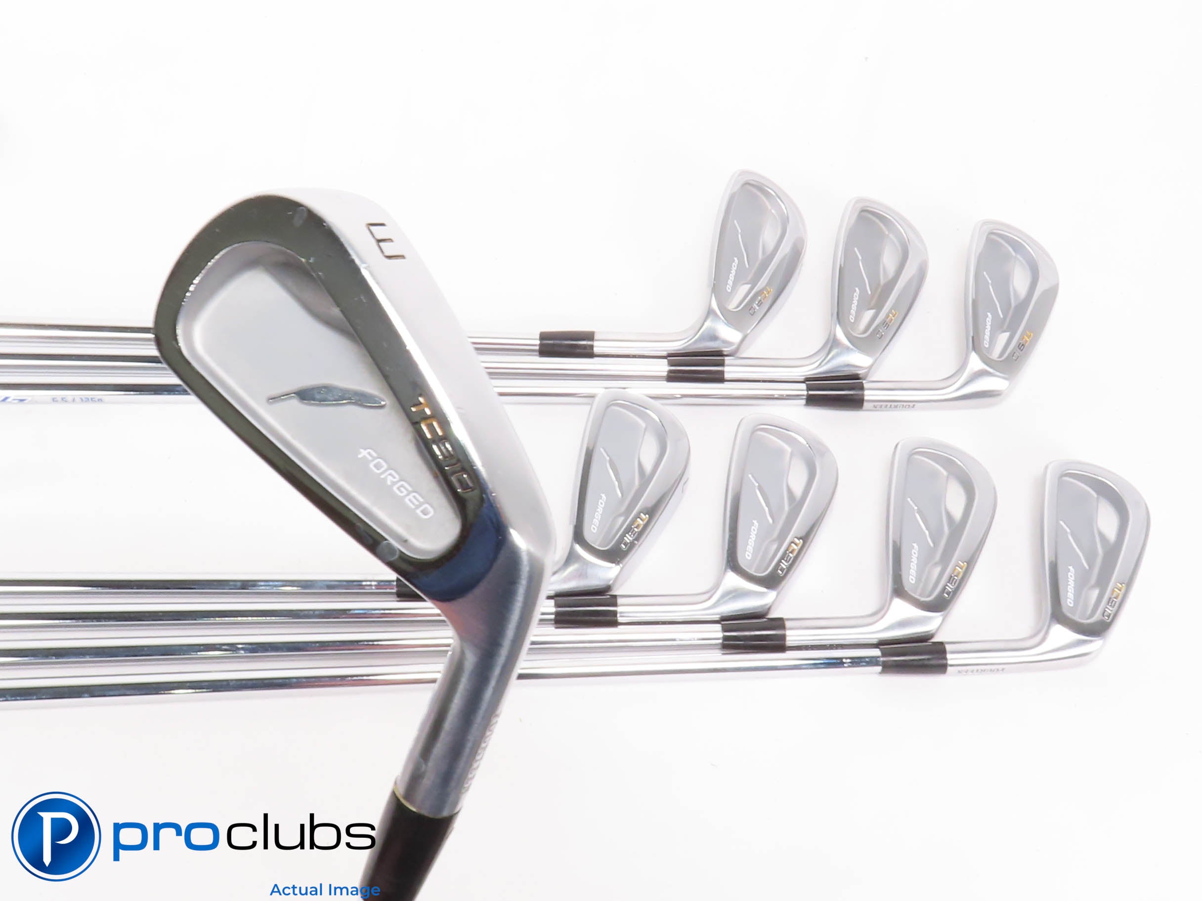 Nice Fourteen TC-910 Forged 3-PW IRON SET Project X LZ X-Flex Steel +1/2" 428777