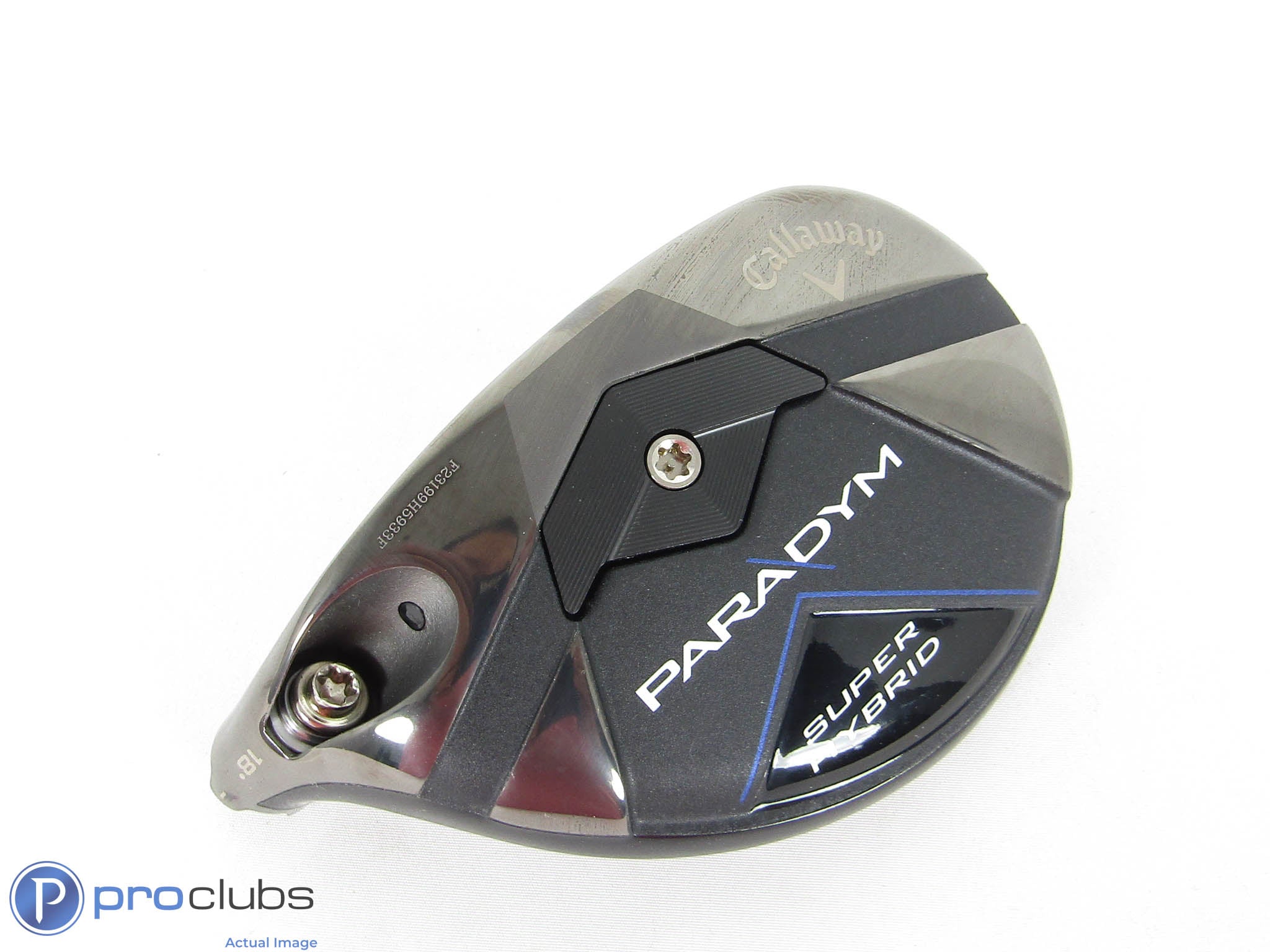 Left Handed! Callaway Paradym Super Hybrid 18* 3 Hybrid - Head Only - 429430