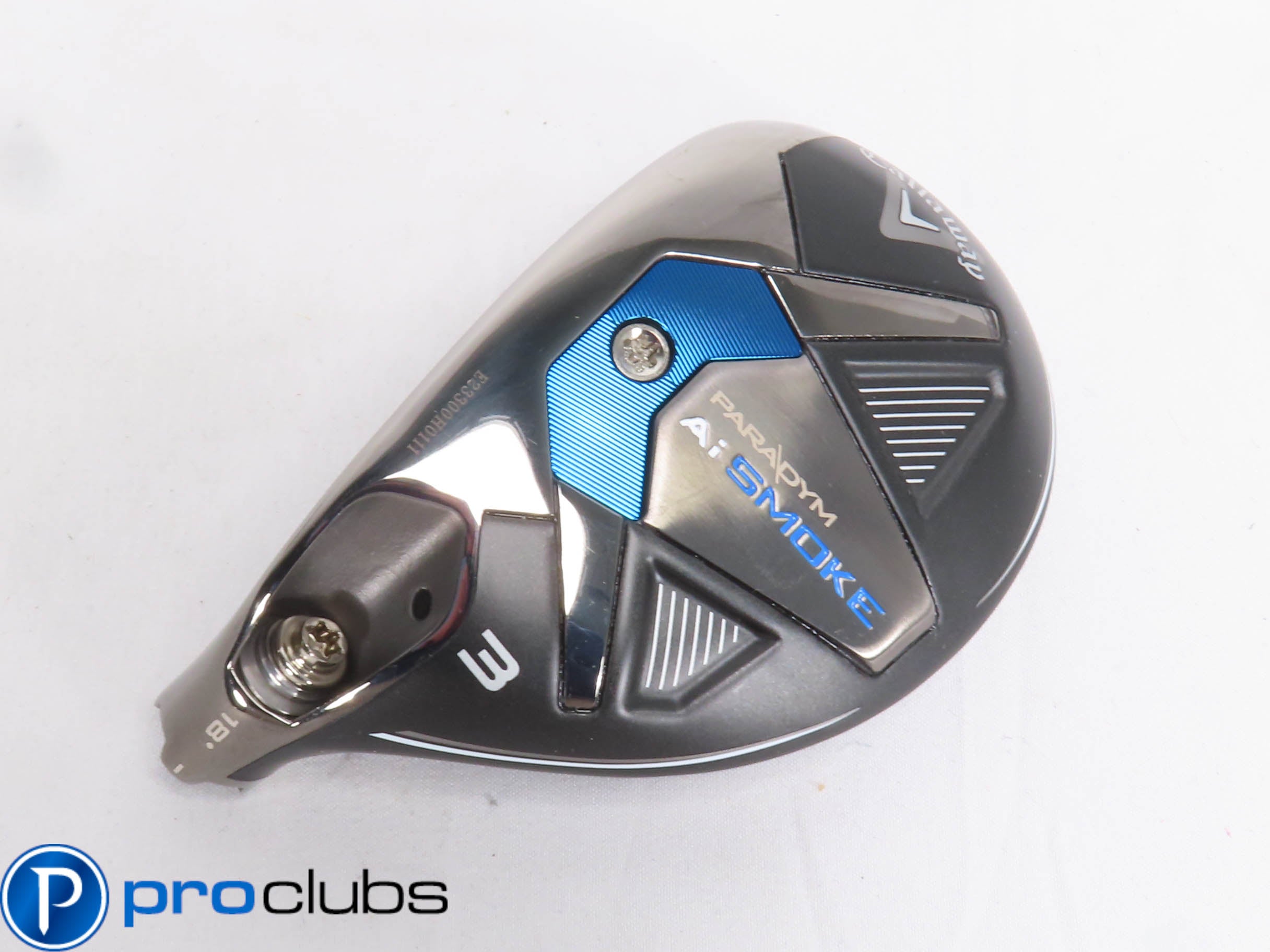 Nice Left Handed Callaway Paradym Ai Smoke 18* 3 Hybrid HEAD ONLY 429534