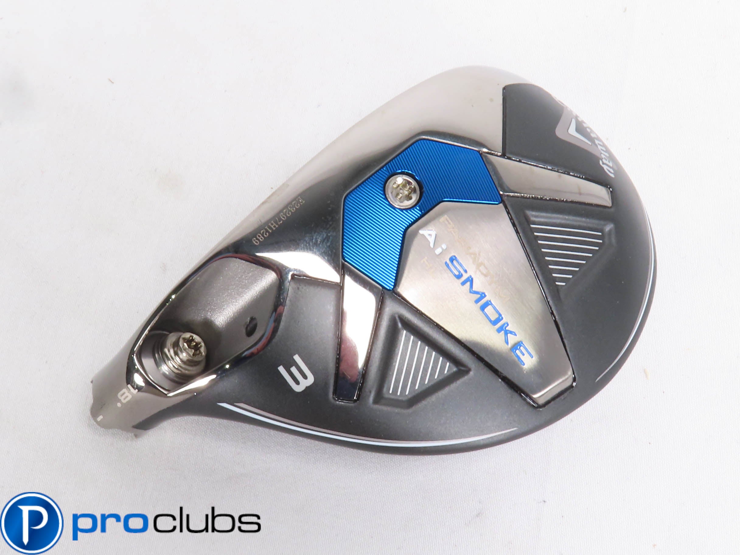 Nice Left Handed Callaway Paradym Ai Smoke HL 18* 3 Hybrid HEAD ONLY 429531
