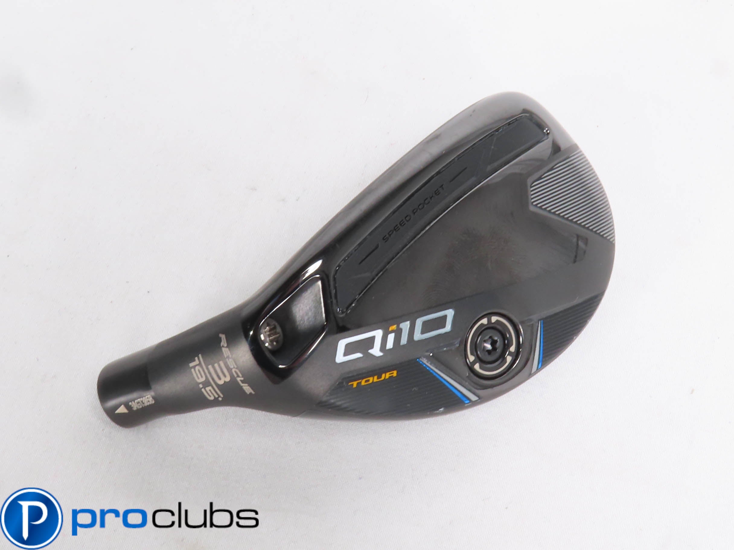 Nice Left Handed TaylorMade Qi10 Tour 19.5* 3 Hybrid HEAD ONLY 430082