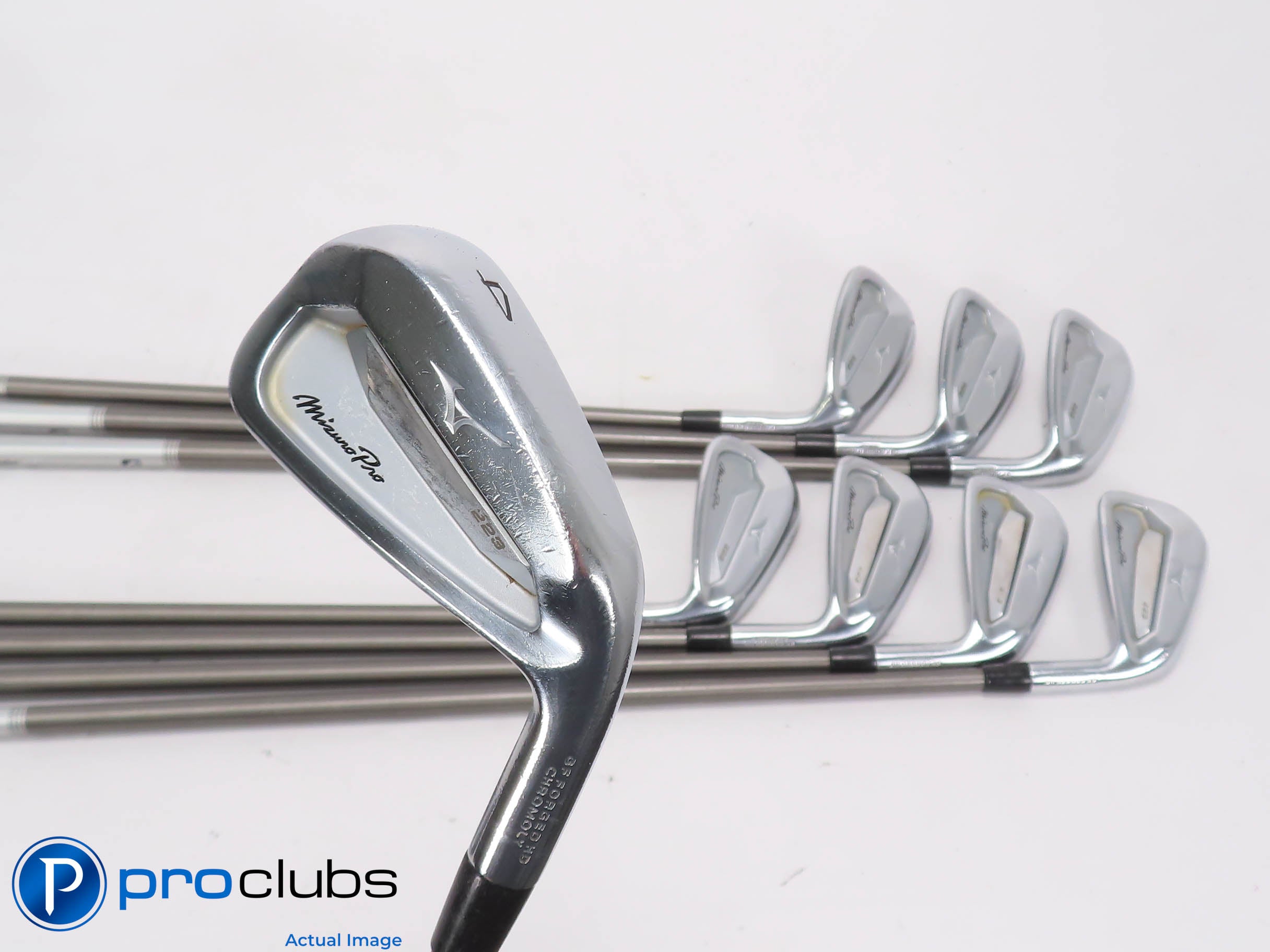 mizuno Pro 223 new MCIシャフト　#6〜PW 5本セット Mizuno PRO 223 4-PW,GW IRON SET Steelfiber i95 Stiff Flex Graphite +1/