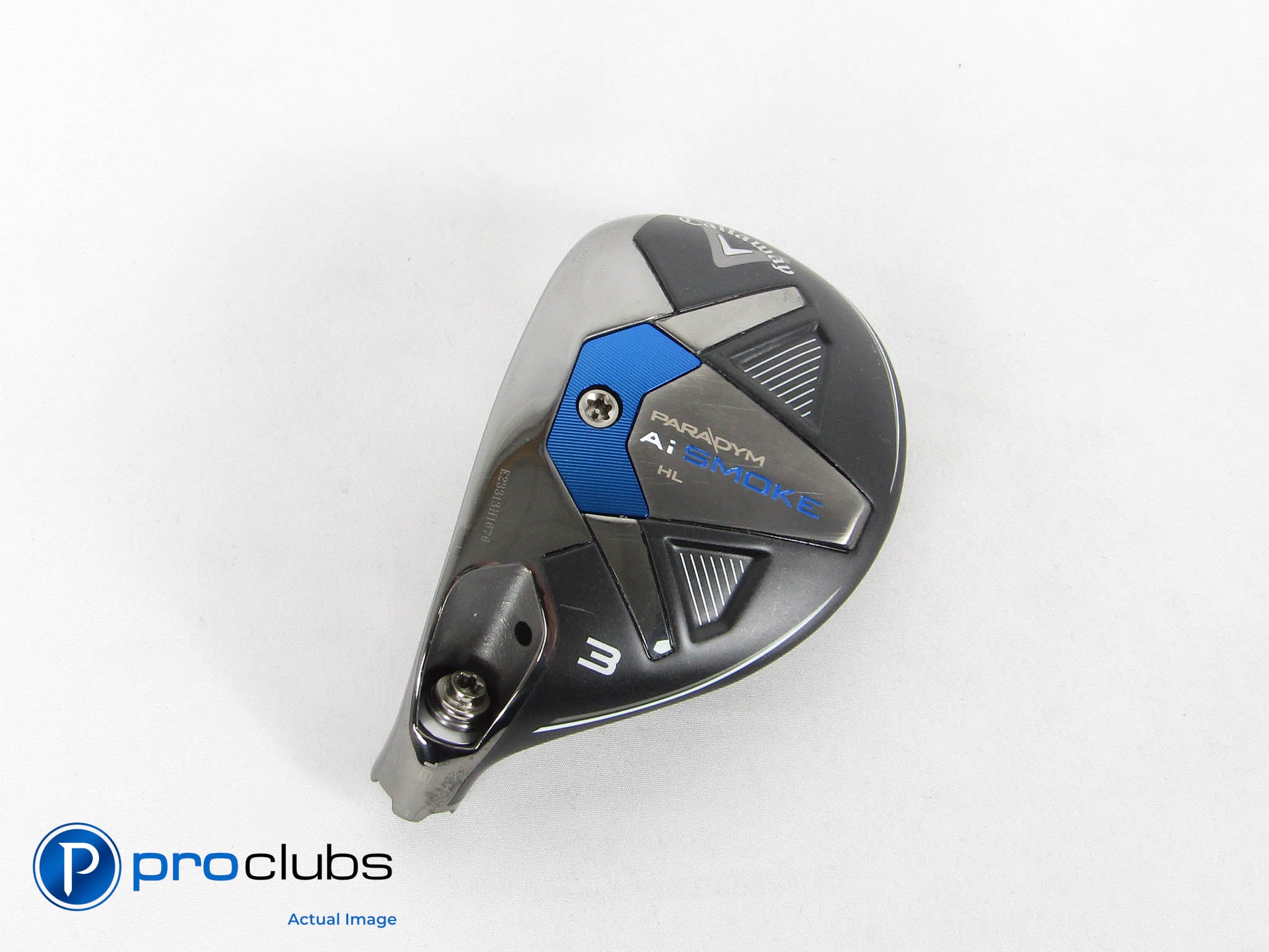 Nice! Left-Handed Callaway Paradym Ai Smoke HL 18* 3 Hybrid - Head Only - 430921