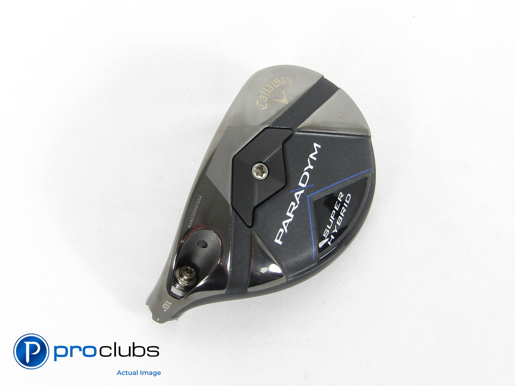 Nice! Left-Handed Callaway PARADYM Super Hybrid 18* 3 Hybrid - Head Only -430559