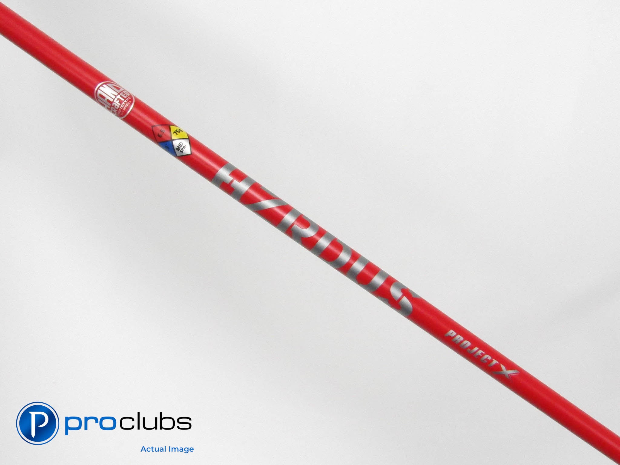 New! Hand Crafted Project X HZRDUS Red 75 6.5 X Flex Driver / Wood Sha