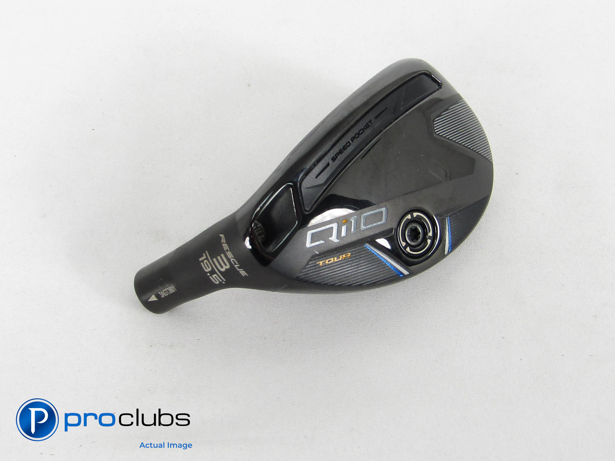 Excellent! Left-Handed TaylorMade Qi10 Tour Rescue 19.5* 3 Hybrid - Head 430138