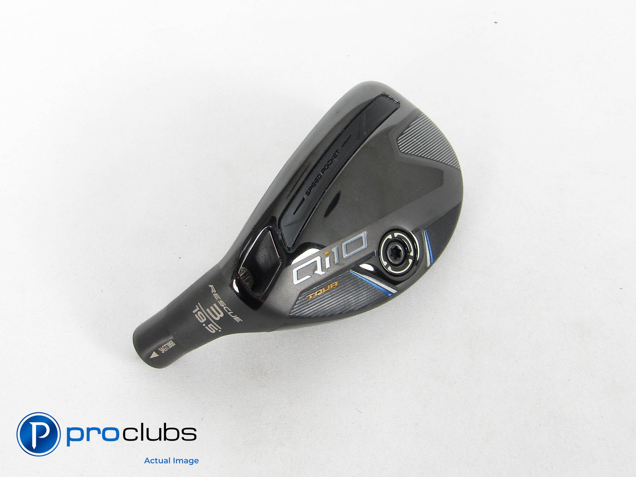 Excellent! Left-Handed TaylorMade Qi10 Tour Rescue 19.5* 3 Hybrid - Head 430638