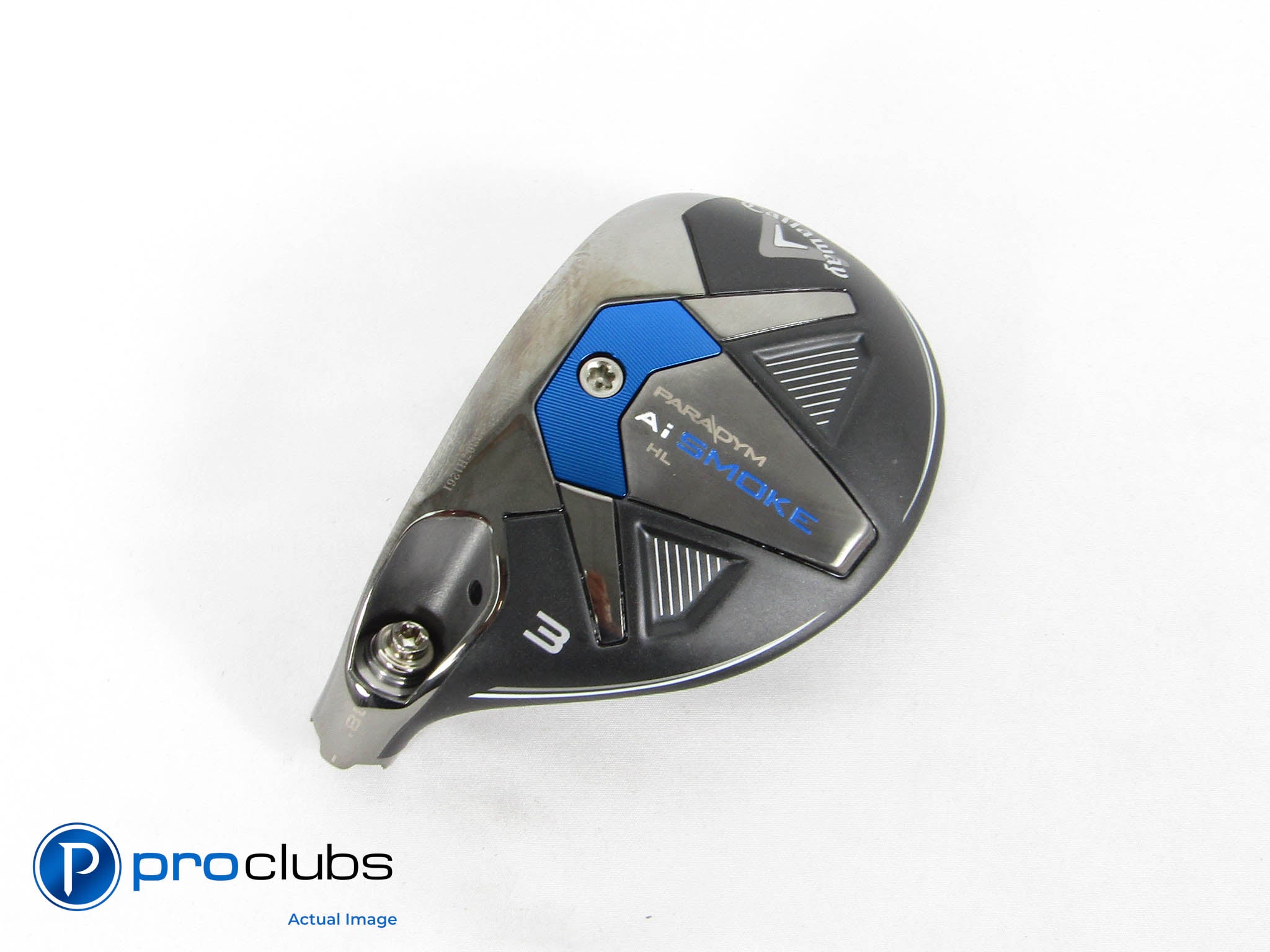 Mint! Left-Handed Callaway Paradym Ai Smoke HL 18* 3 Hybrid - Head Only - 431215