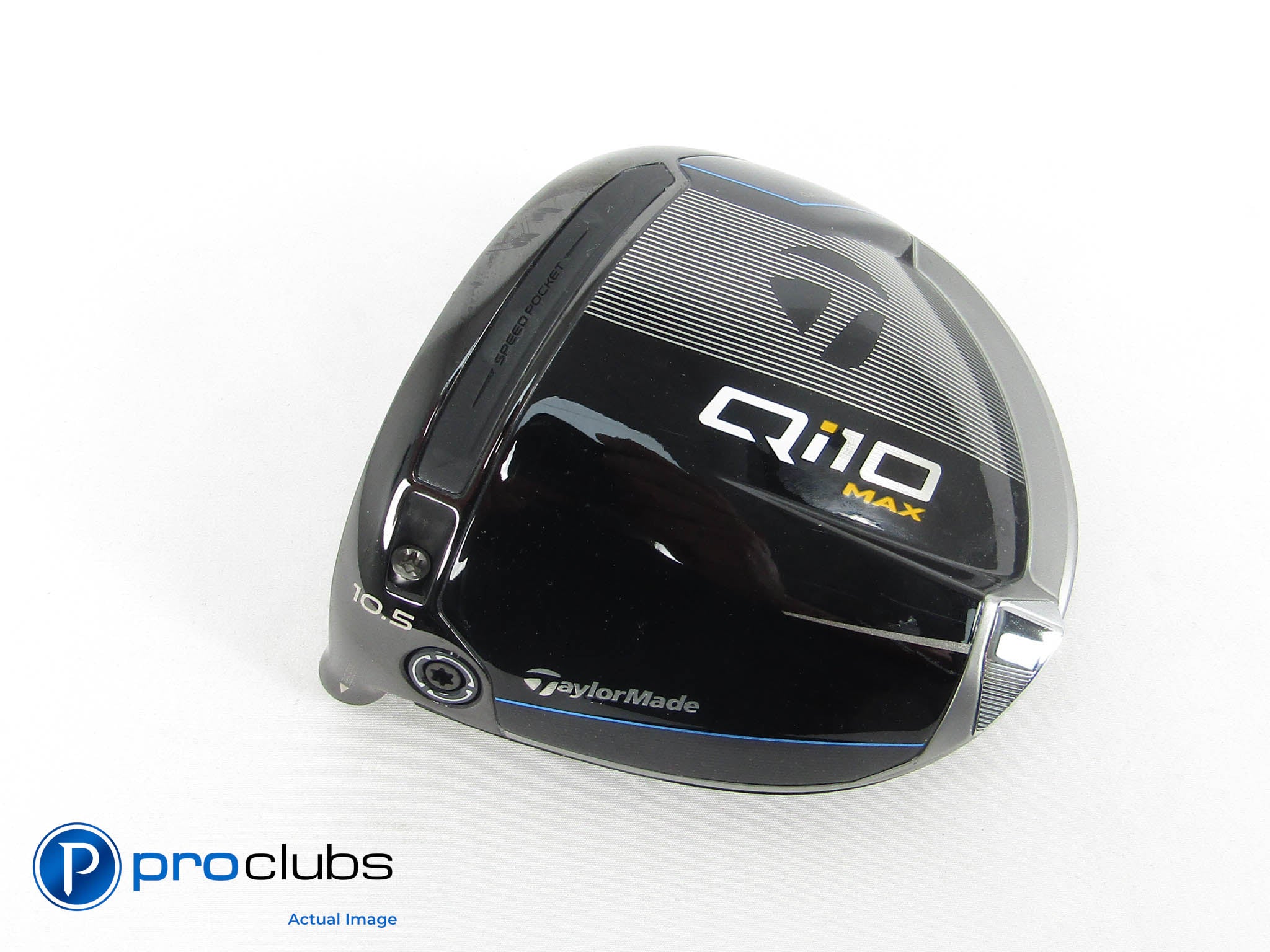 Excellent! Left Handed TaylorMade Qi10 MAX 10.5* Driver - Head Only - 430667