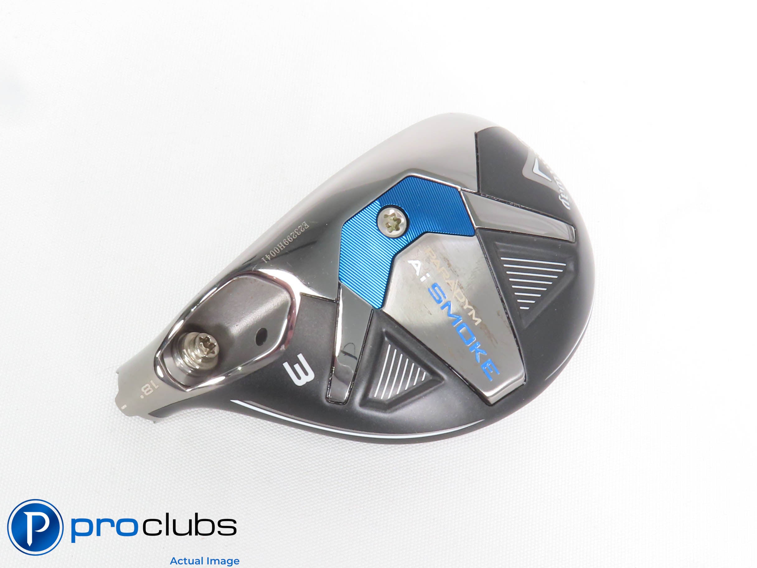 Left Handed Callaway PARADYM Ai Smoke 18* 3 Hybrid - Head Only - L/H - 428322