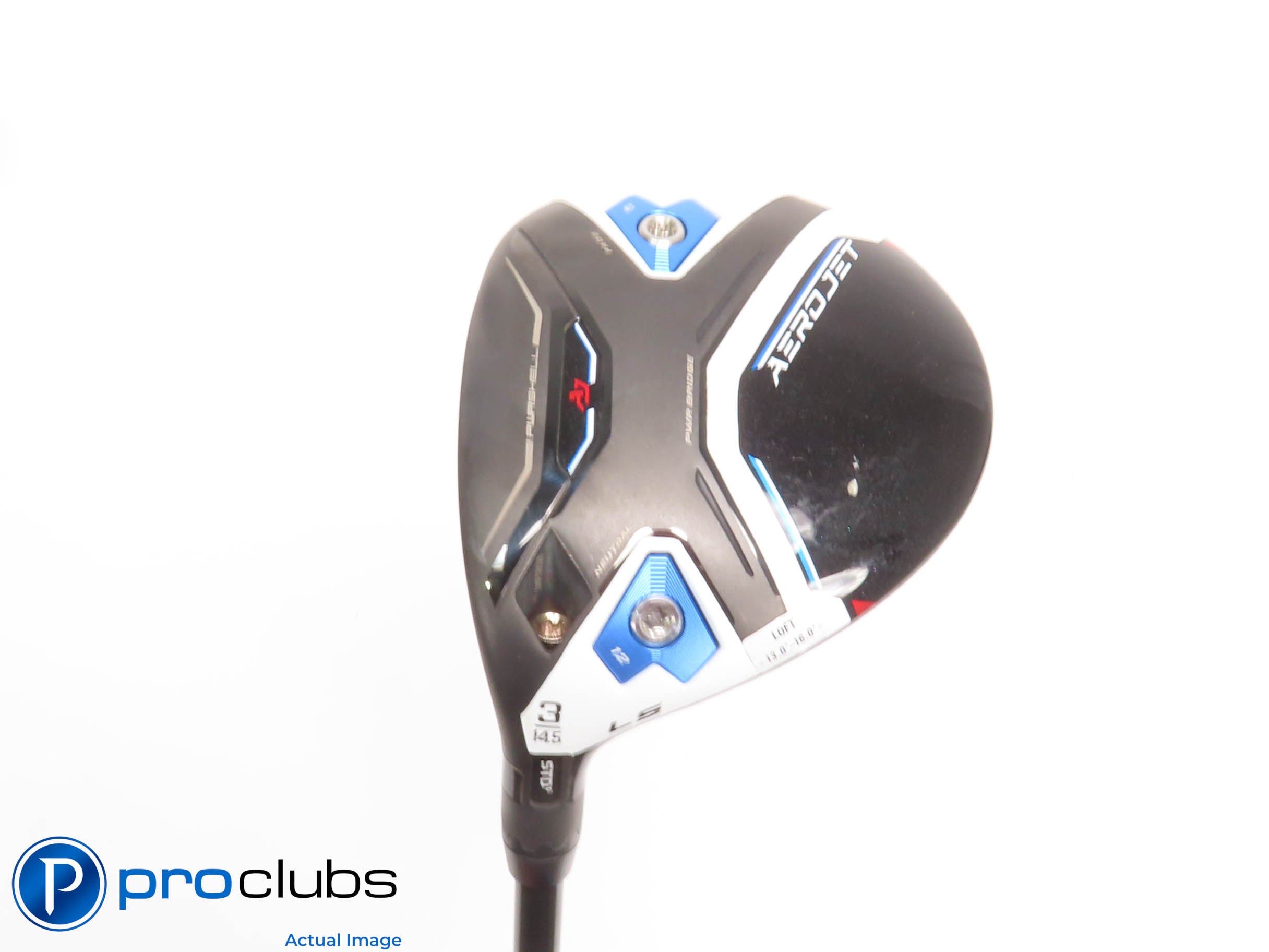 Left Handed Cobra AEROJET LS 14.5* 3 Wood - Kai'li Blue 70g Stiff Flex - 425905
