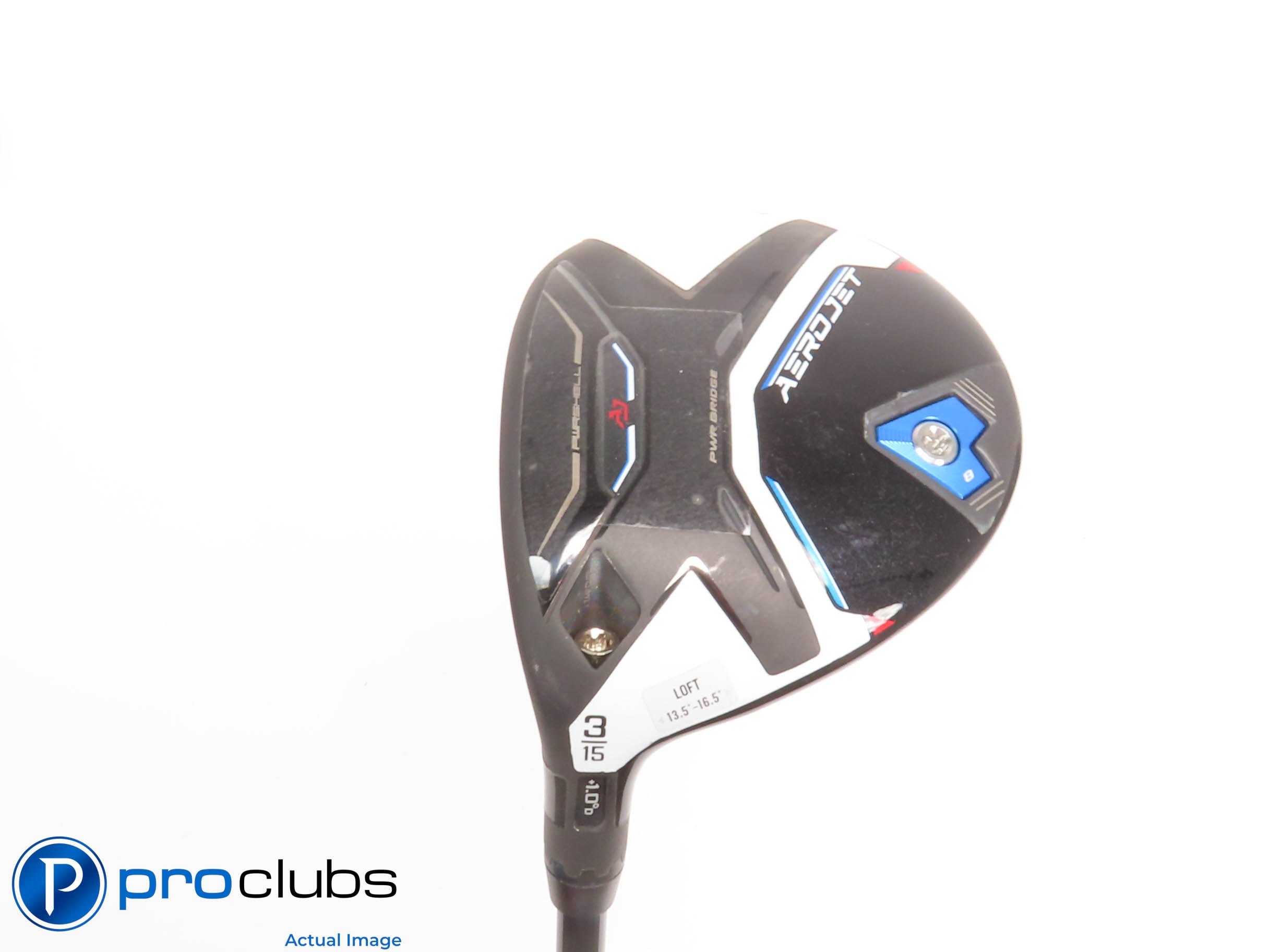 Left Handed Cobra AEROJET 15* 3 Wood - HZRDUS RDX Smoke Blue X-Flex #425904