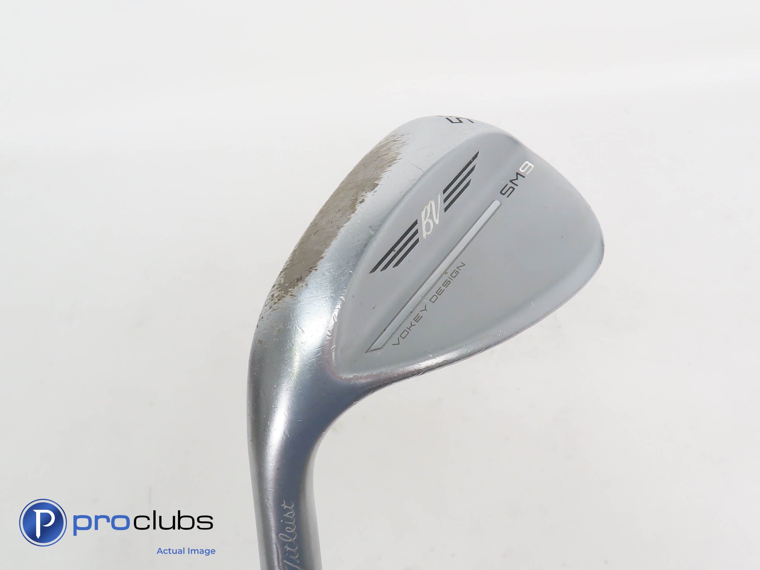 Left Handed Titleist Vokey SM9 Chrome D-Grind 56*(12*) Wedge Wedge F