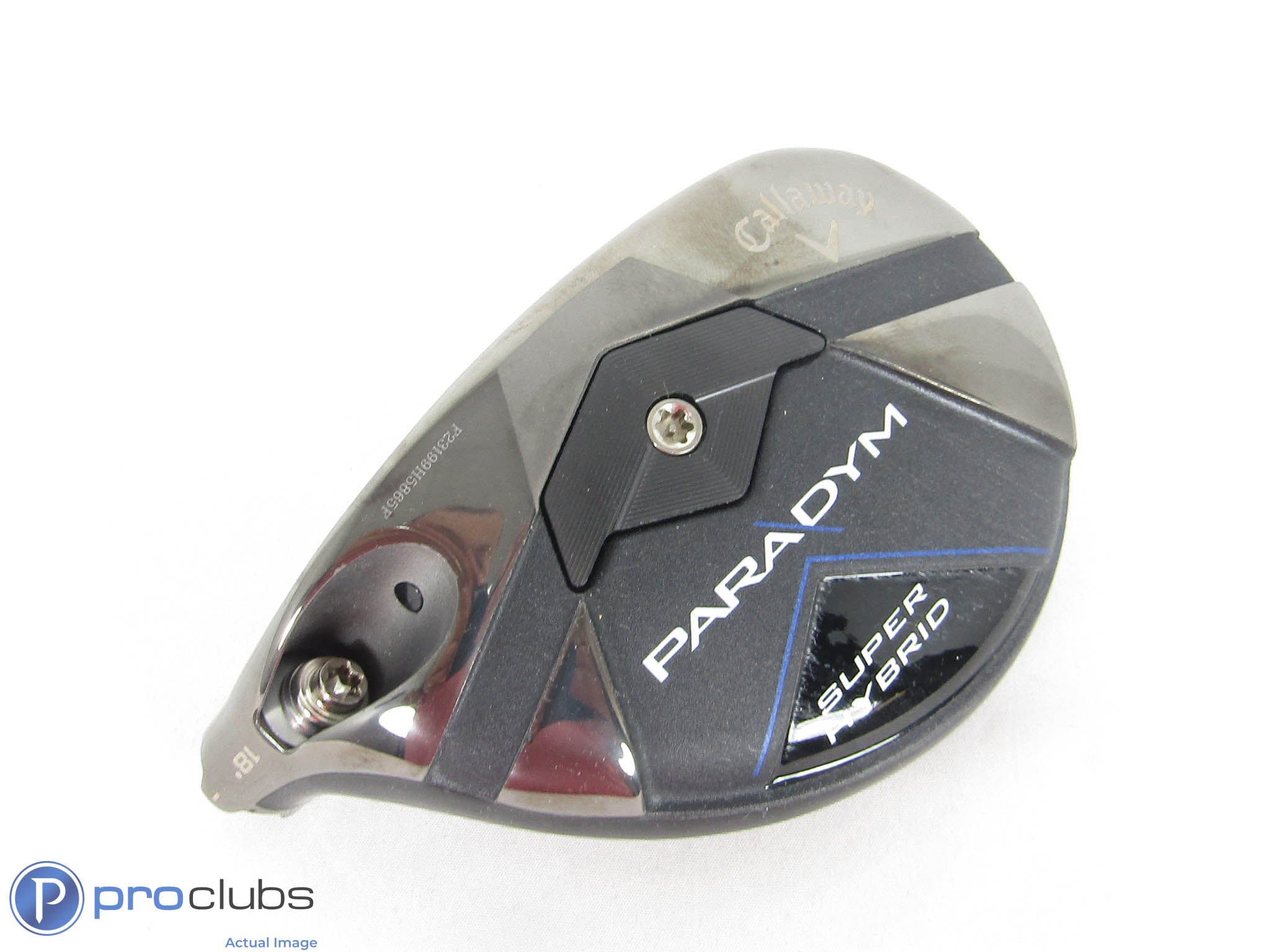 Left Handed! Callaway Paradym Super Hybrid 18* 3 Hybrid - Head Only - 431344