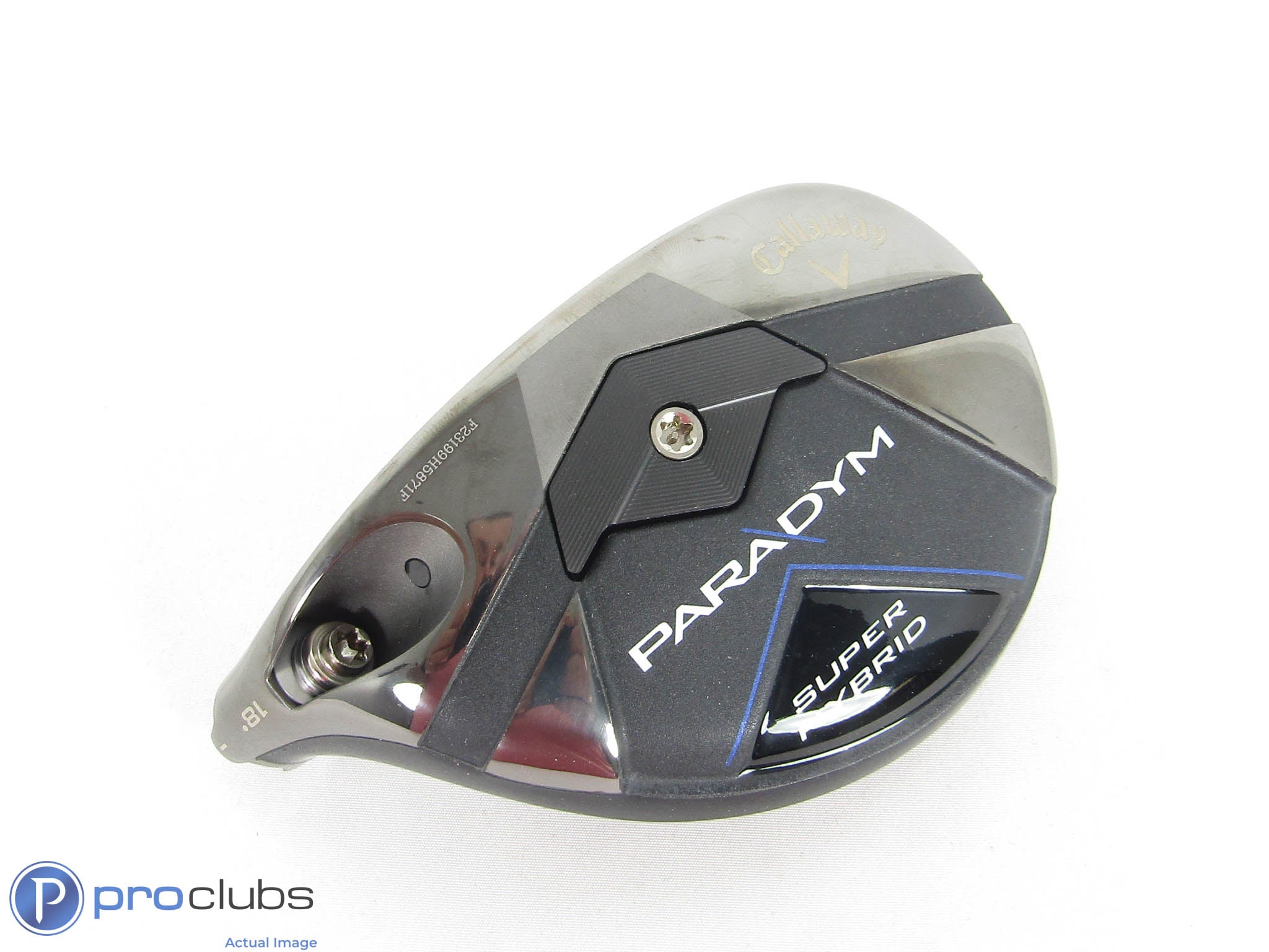 Left Handed! Callaway Paradym Super Hybrid 18* 3 Hybrid - Head Only - 432241