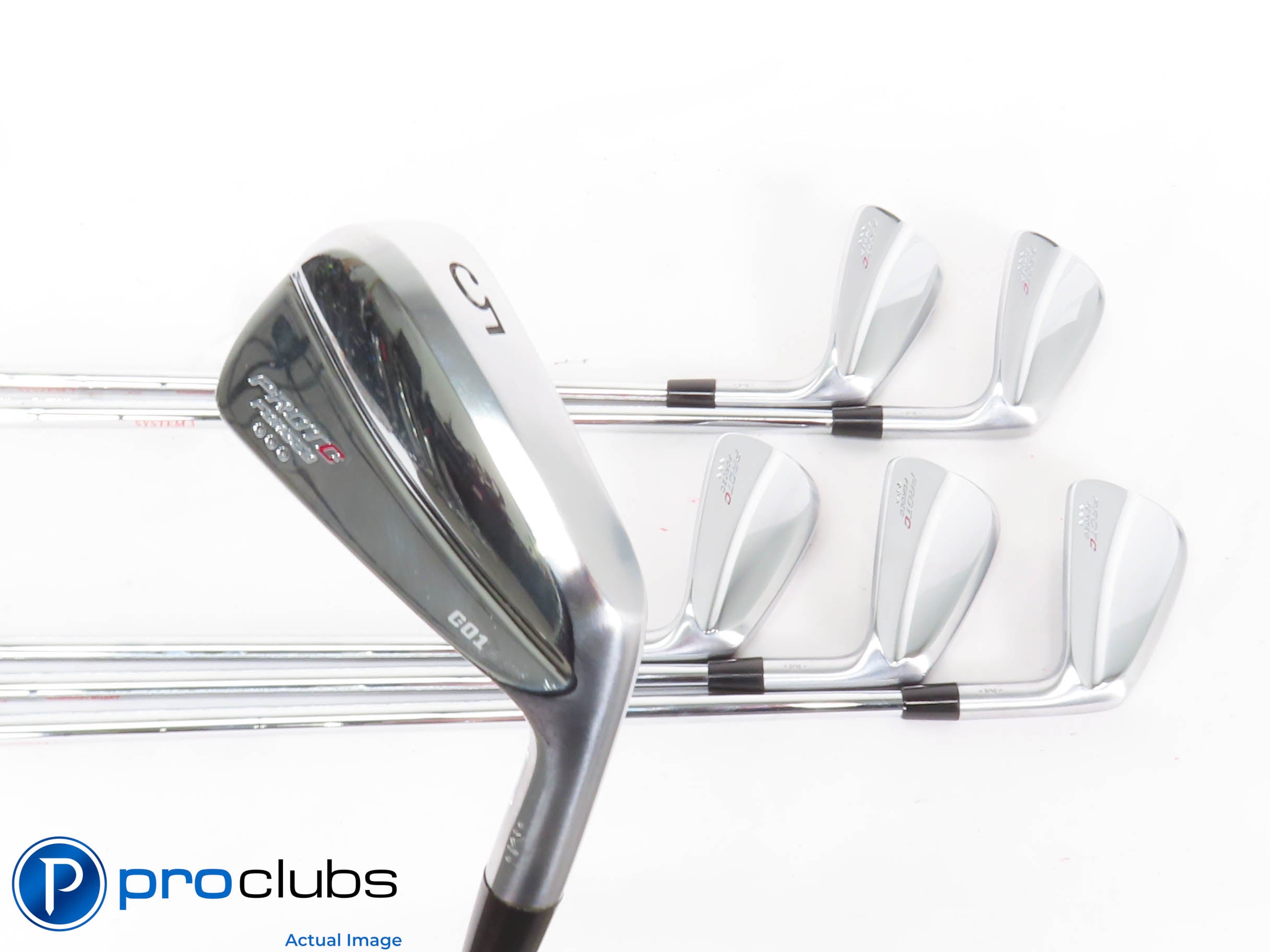 Nice PROTO CONCEPT C01 Forged 5-PW IRON SET - Modus 125 Stiff Flex Steel 427938
