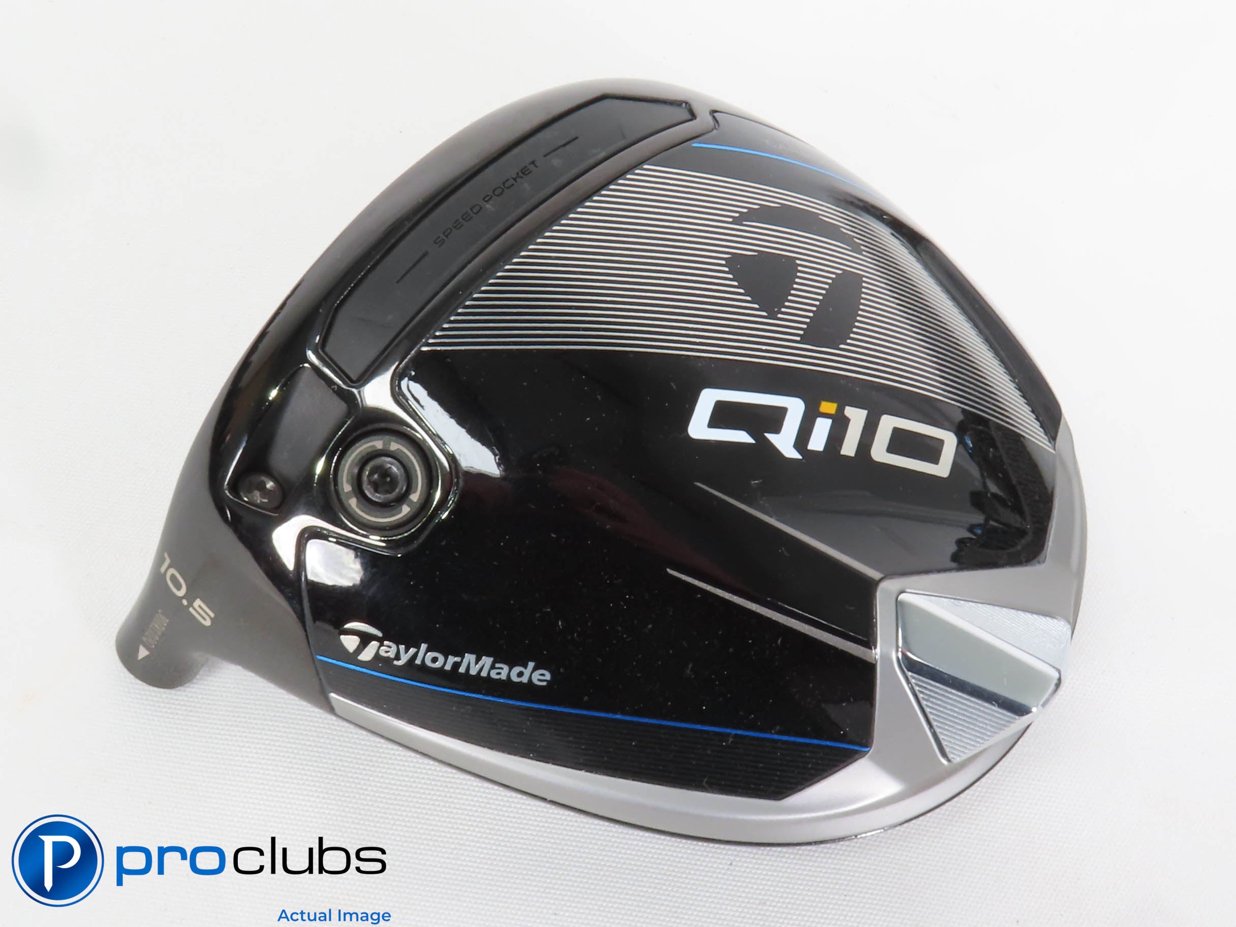 Nice! Left Handed TaylorMade Qi10 10.5* Driver - Head Only - 432343