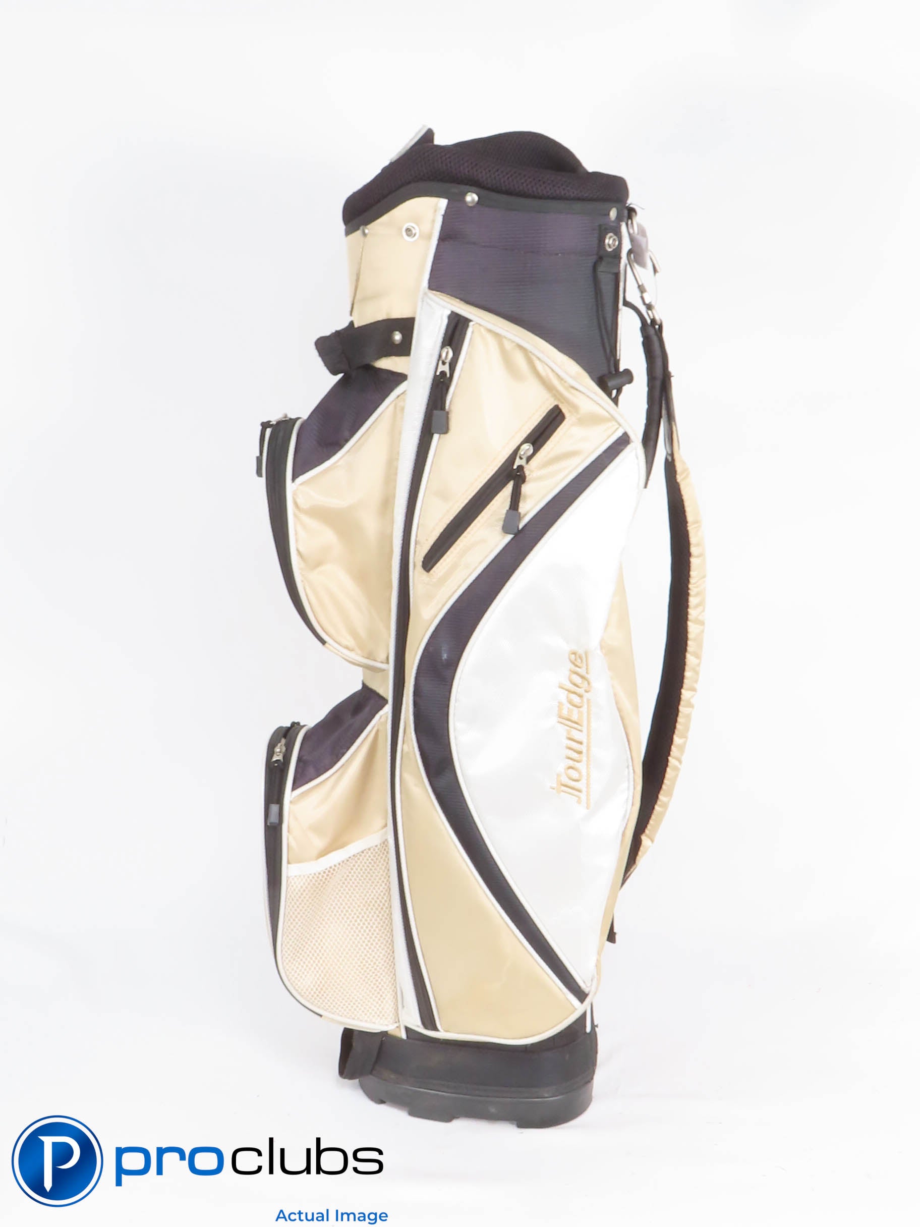 Tour Edge 6-Way Cart Golf Bag - Black / Brown 434762