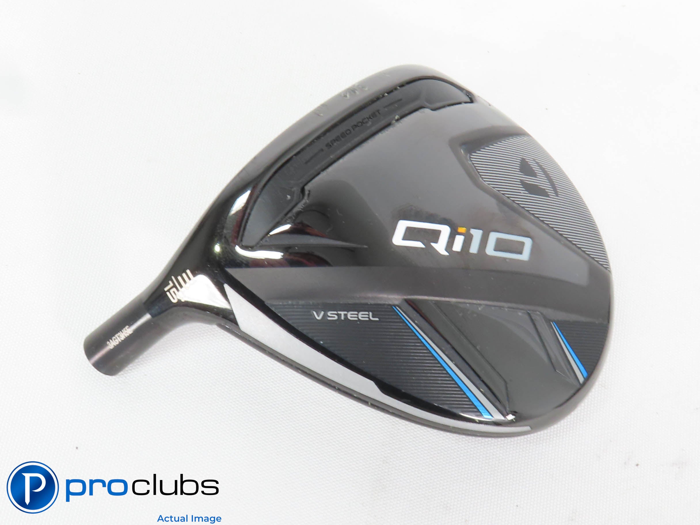 Nice! Left Handed TaylorMade Qi10 15* 3 Wood - Head Only - 434874