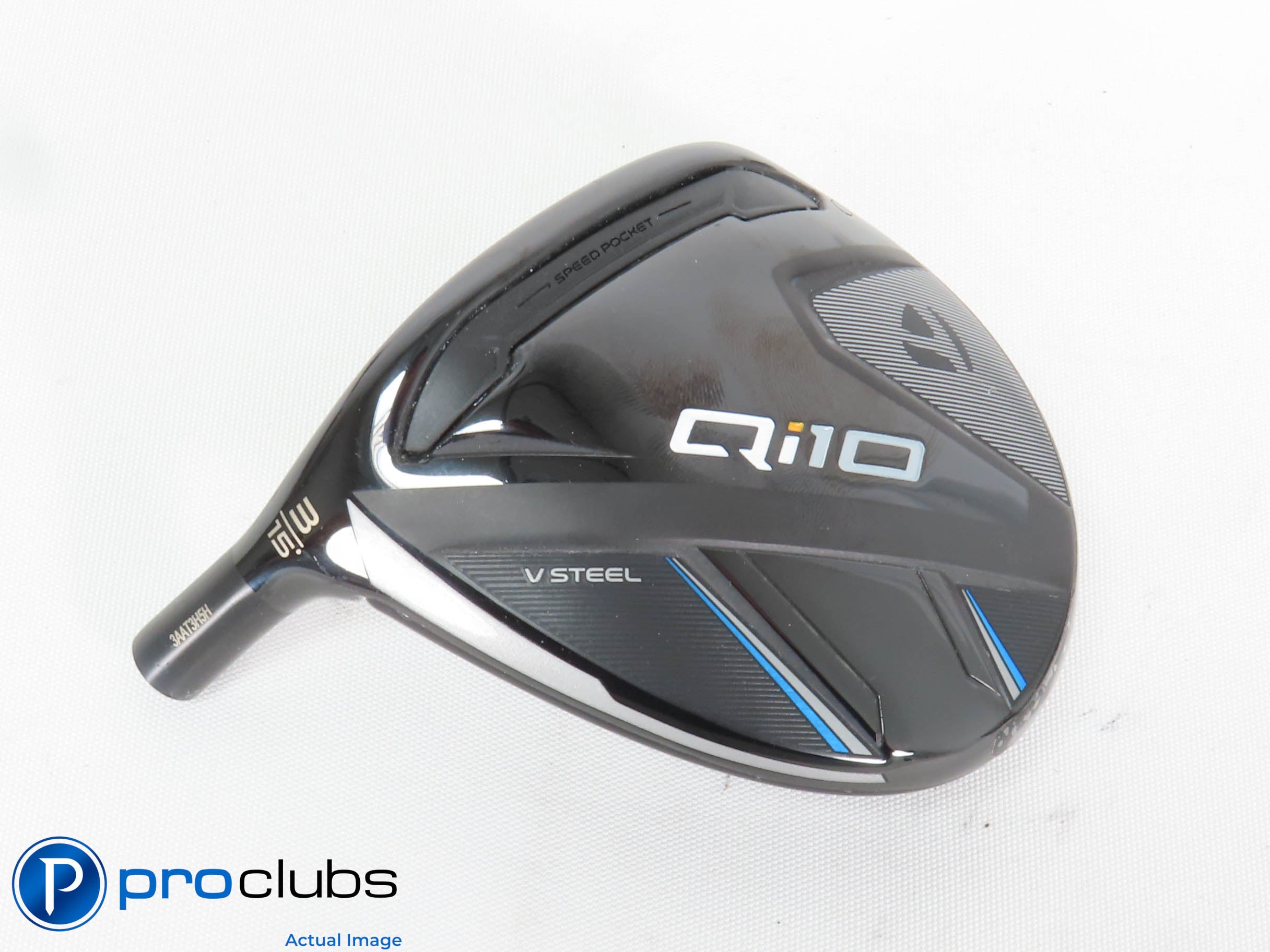 Nice! Left Handed TaylorMade Qi10 15* 3 Wood - Head Only - 433573