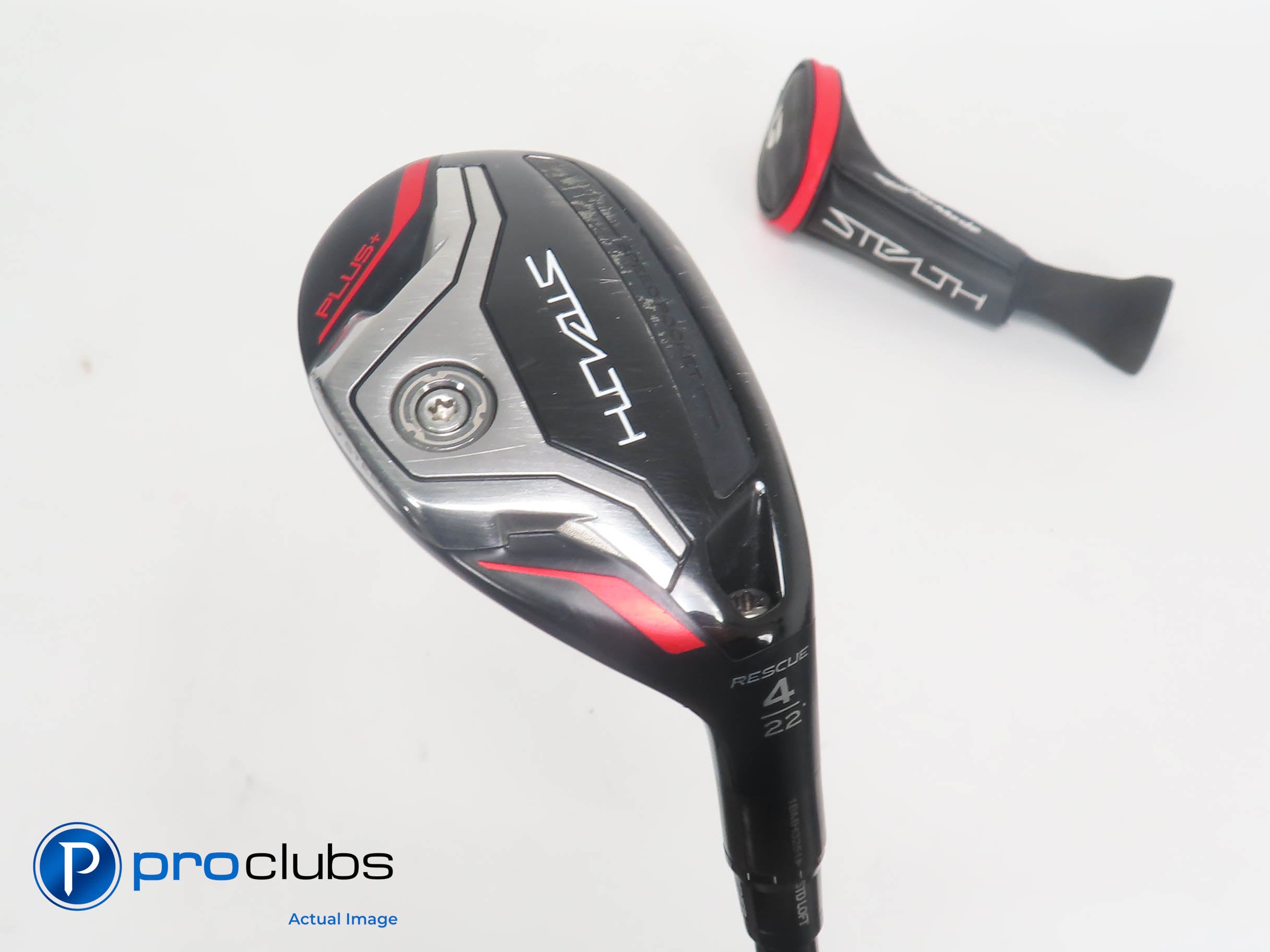TaylorMade Stealth Plus 22* 4 HYBRID HZRDUS RDX 70g Regular w/Headcover #387861